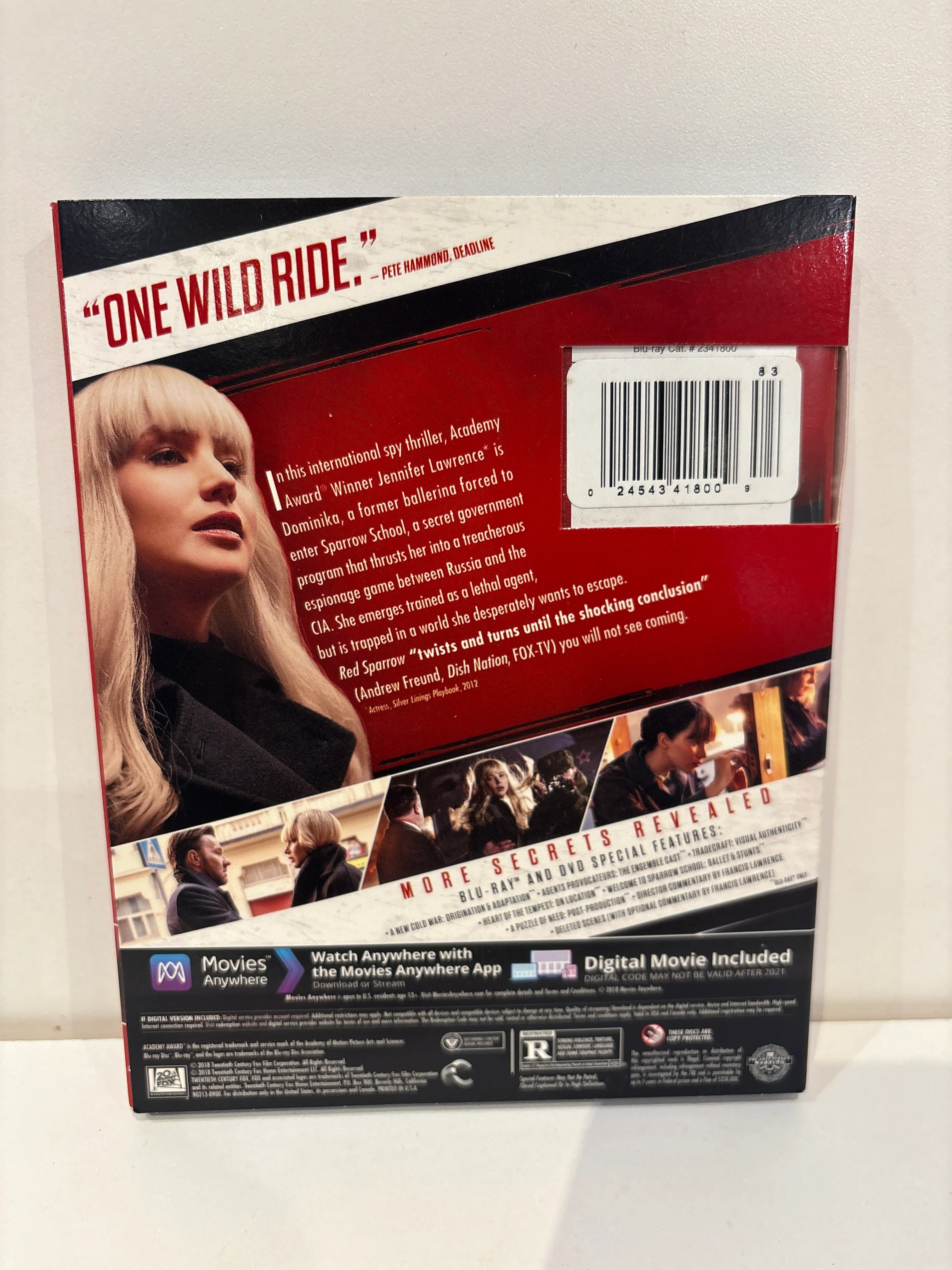 Red Sparrow - Blu-Ray - Image 2