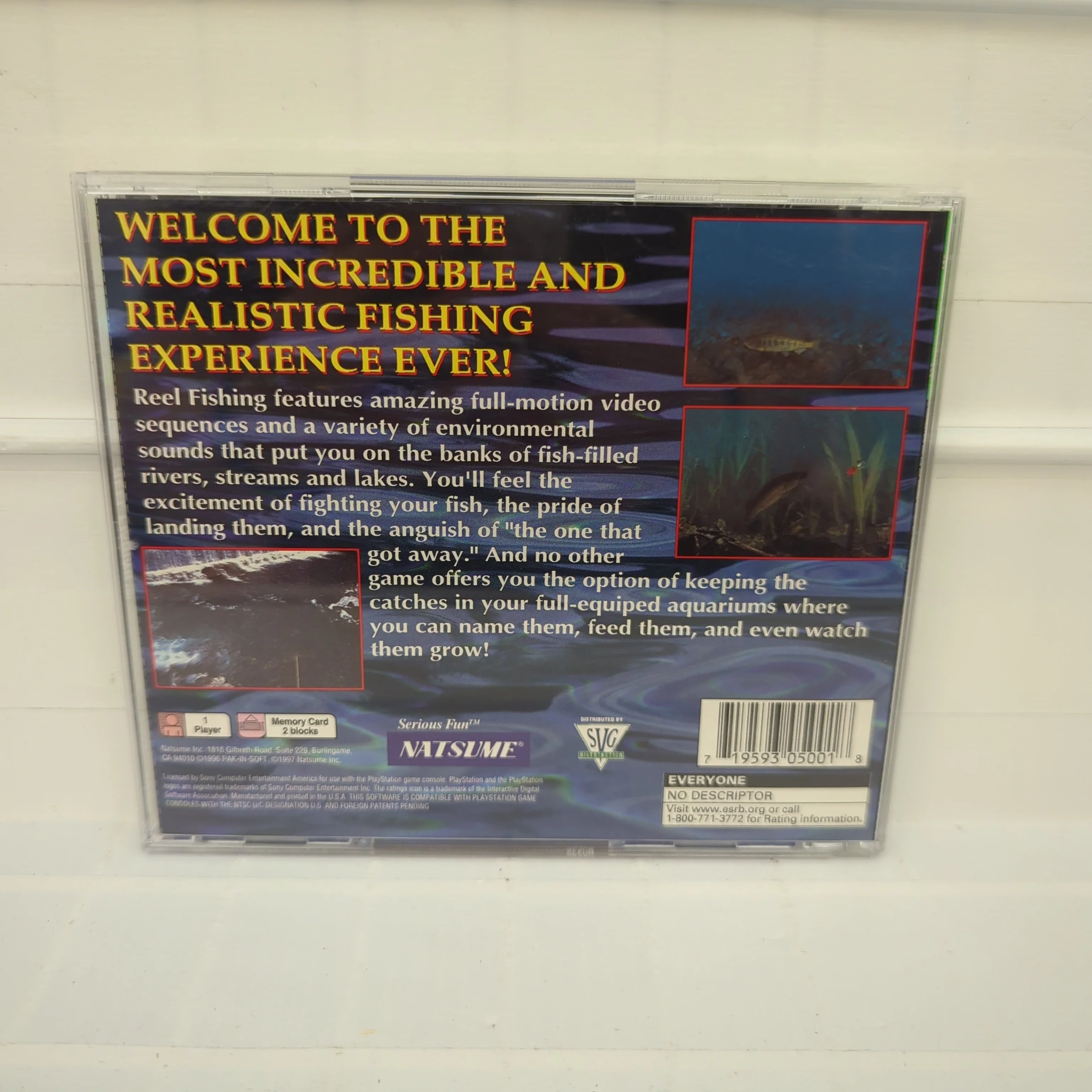 Reel Fishing [Greatest Hits] - Playstation - Image 2