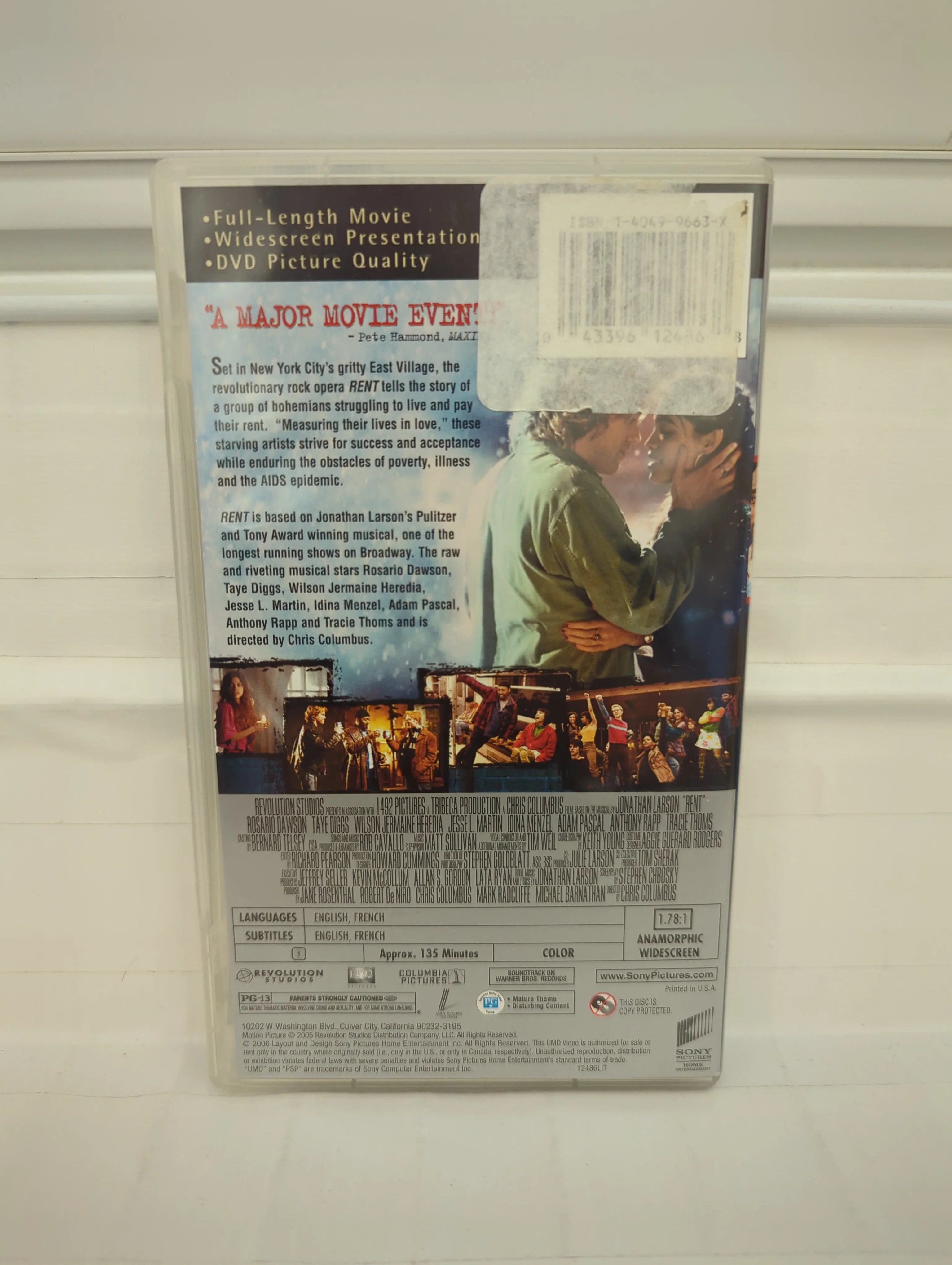 Rent [UMD] - PSP - Image 2