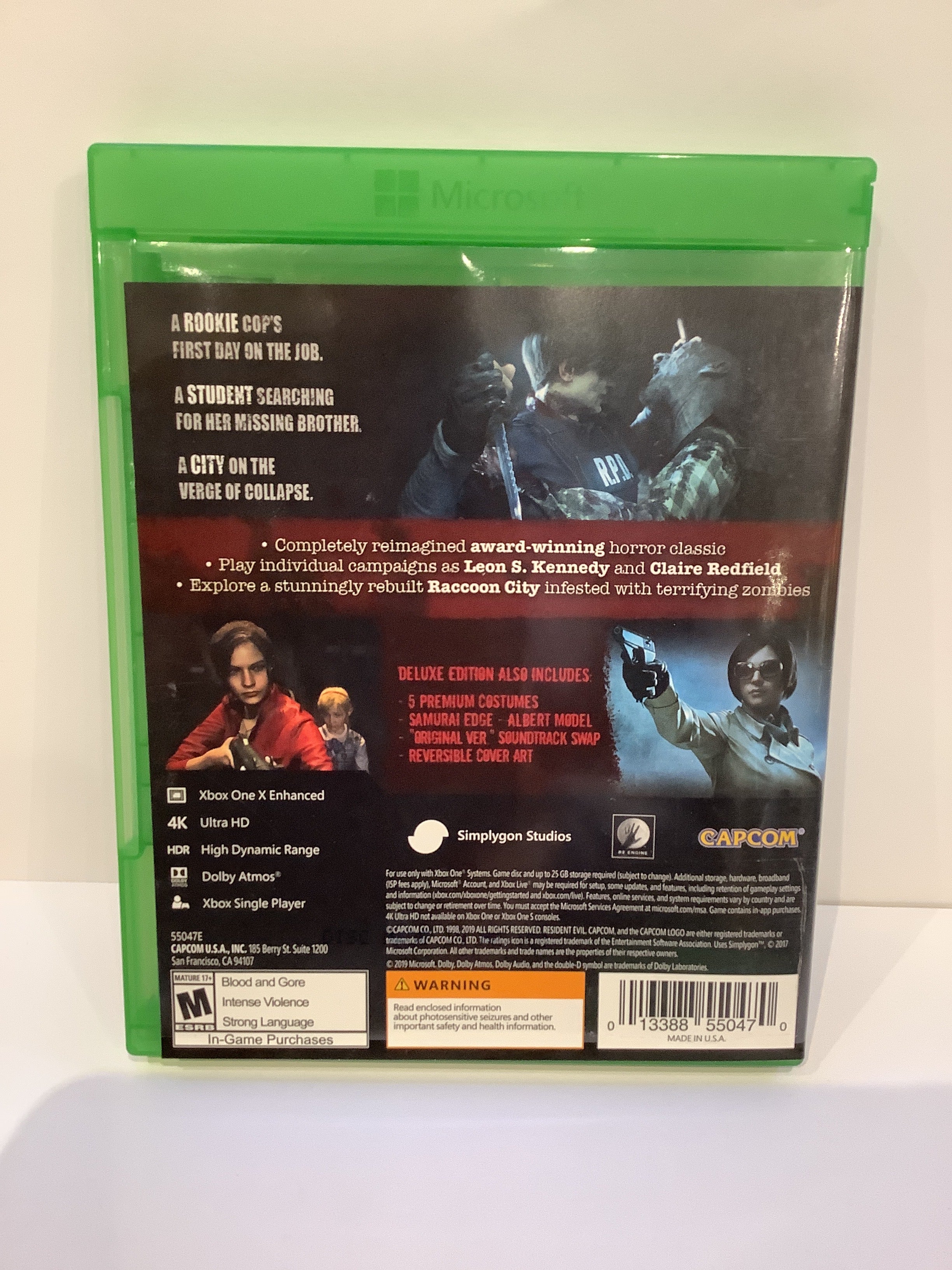 Resident Evil 2 [Deluxe Edition] - Xbox One - Image 2
