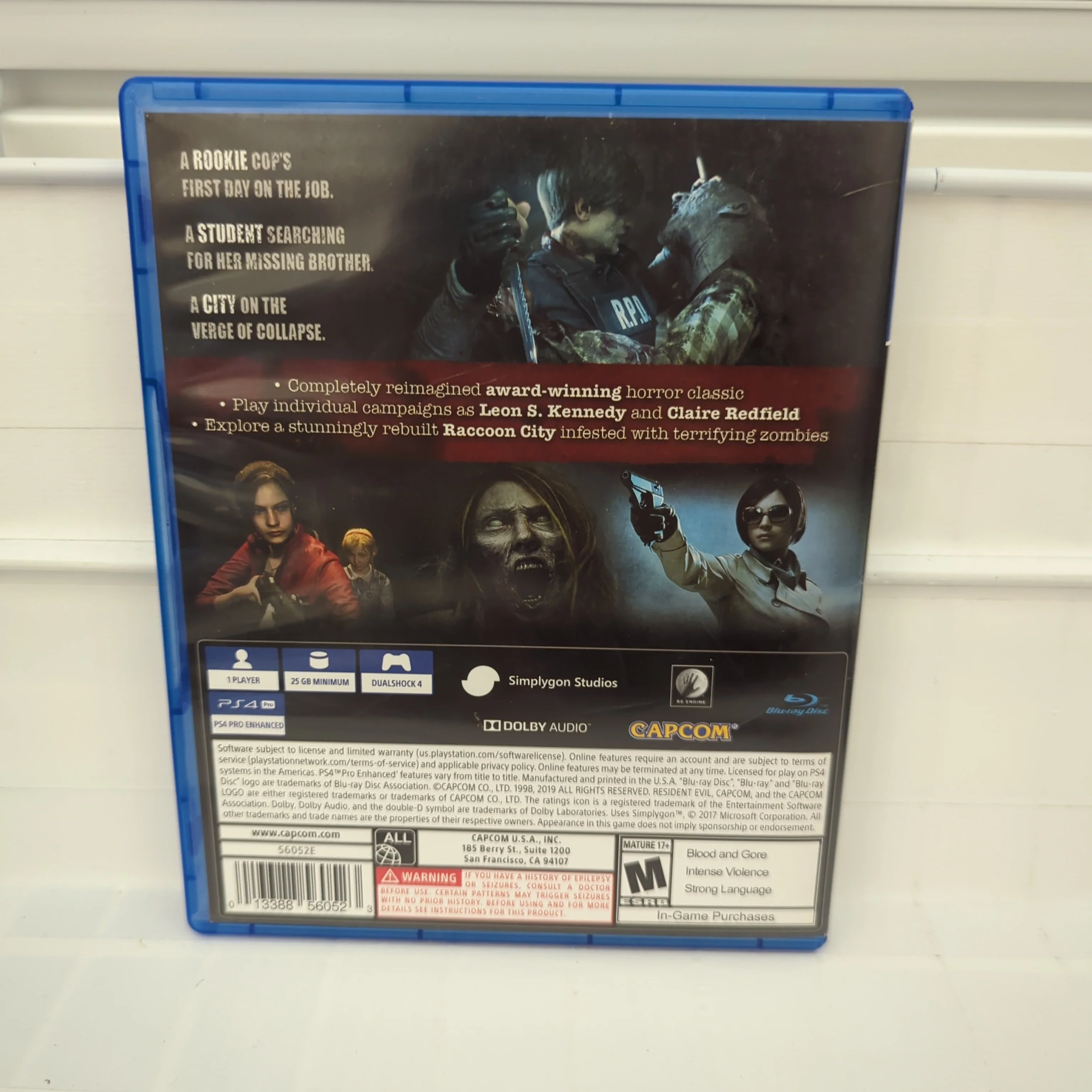 Resident Evil 2 - Playstation 4 - Image 2