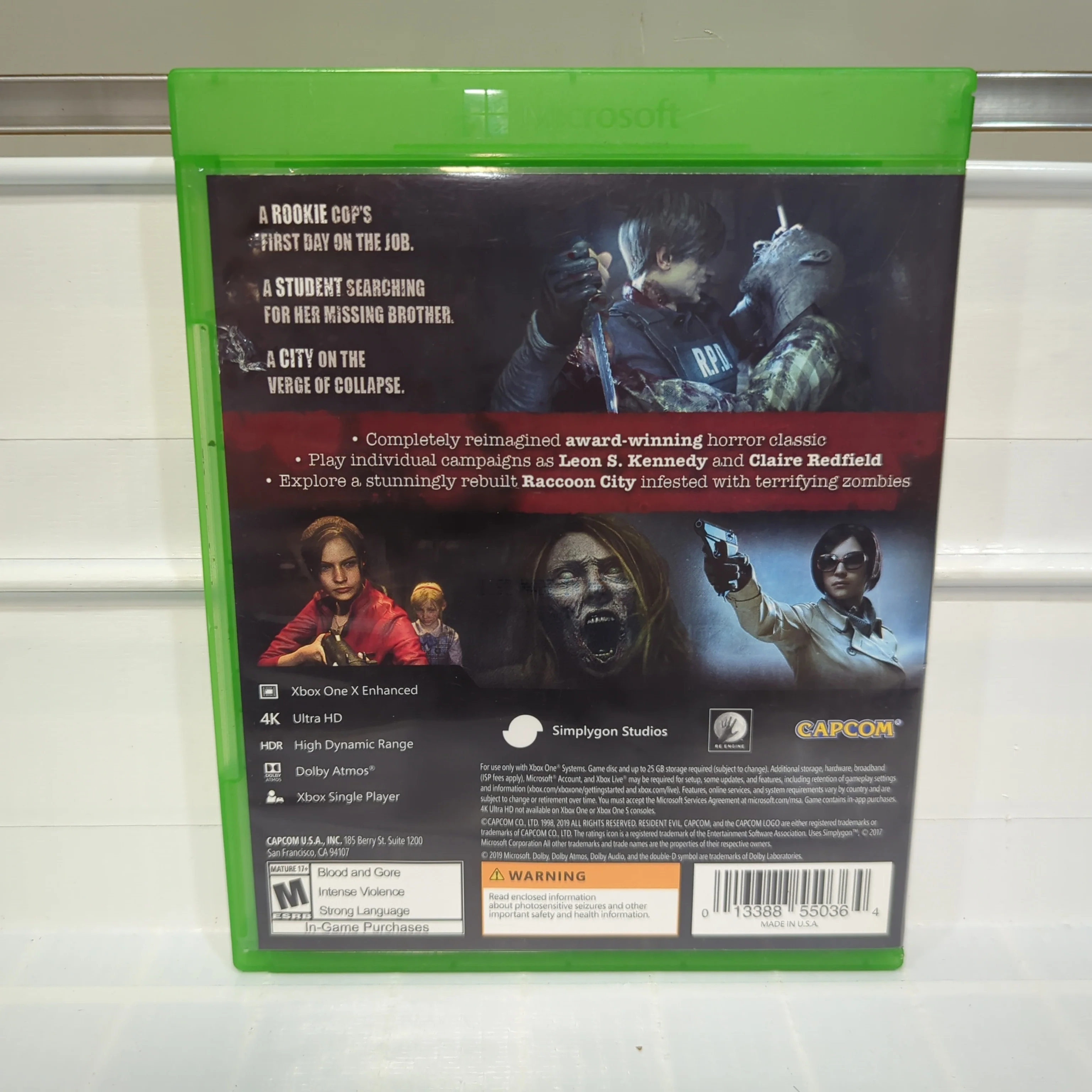 Resident Evil 2 - Xbox One - Image 2