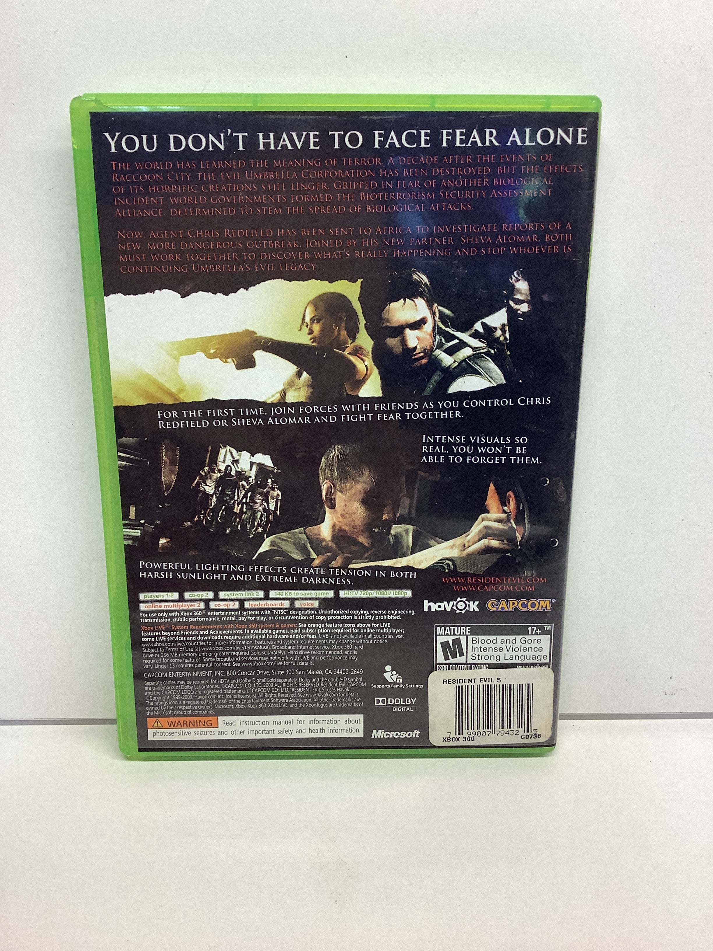 Resident Evil 5 - Xbox 360 - Image 2