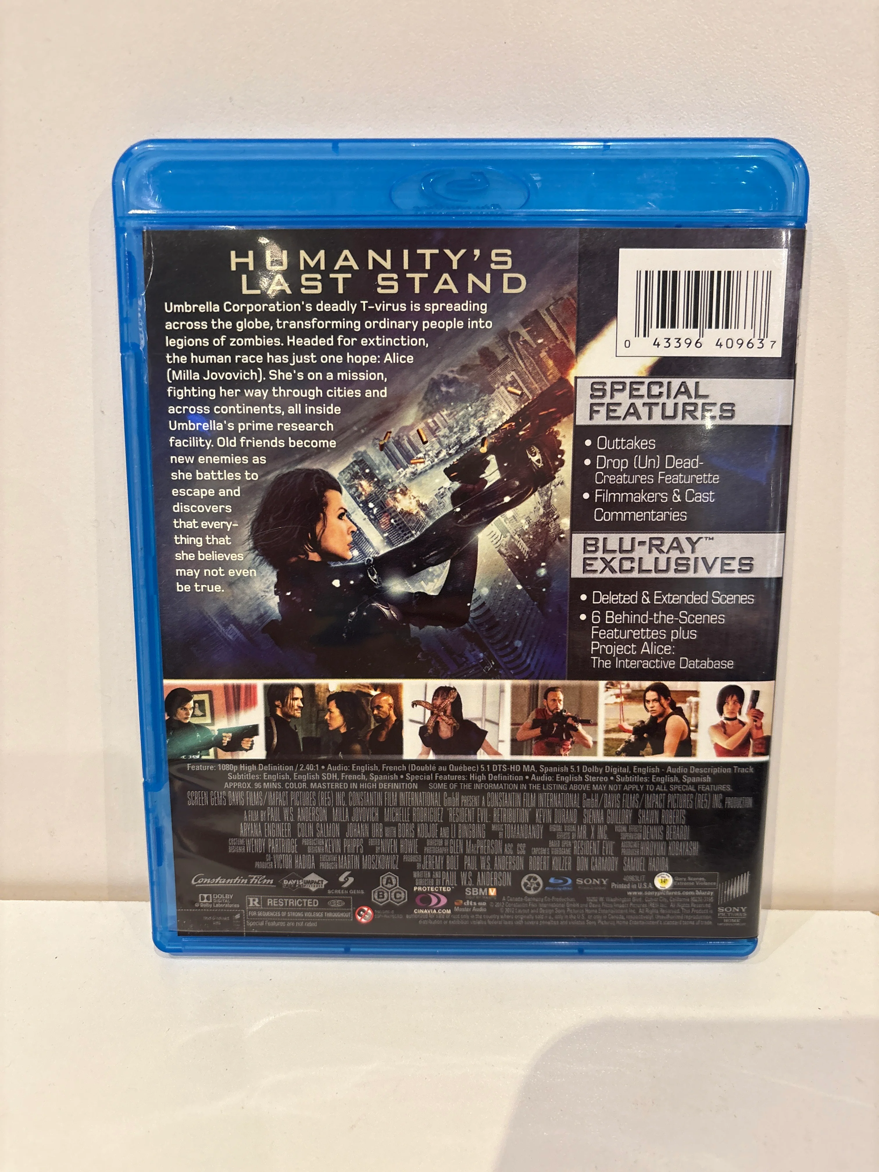 Resident Evil Retribution - Blu-Ray - Image 2
