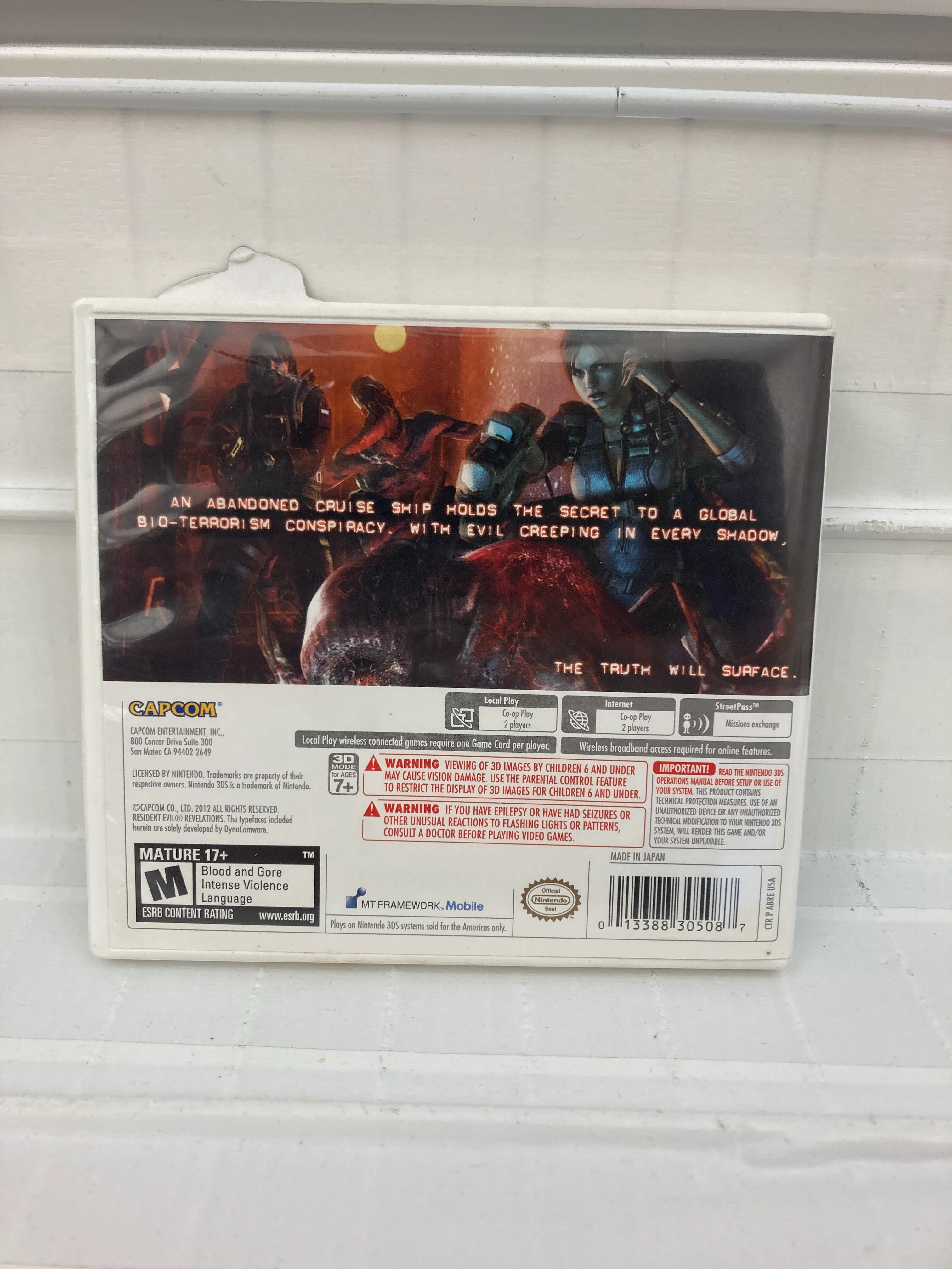 Resident Evil Revelations - Nintendo 3DS - Image 2