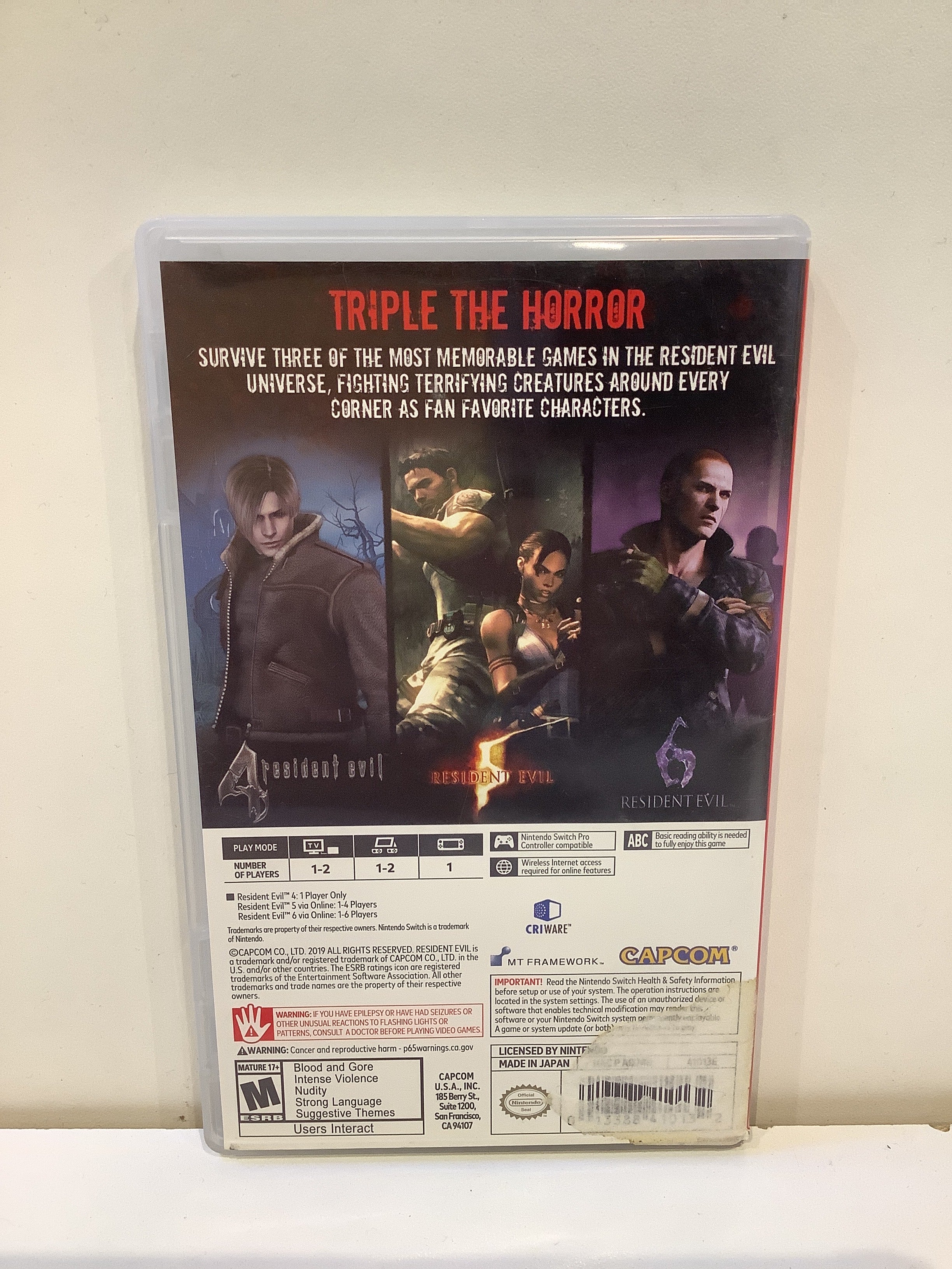 Resident Evil Triple Pack - Nintendo Switch - Image 2