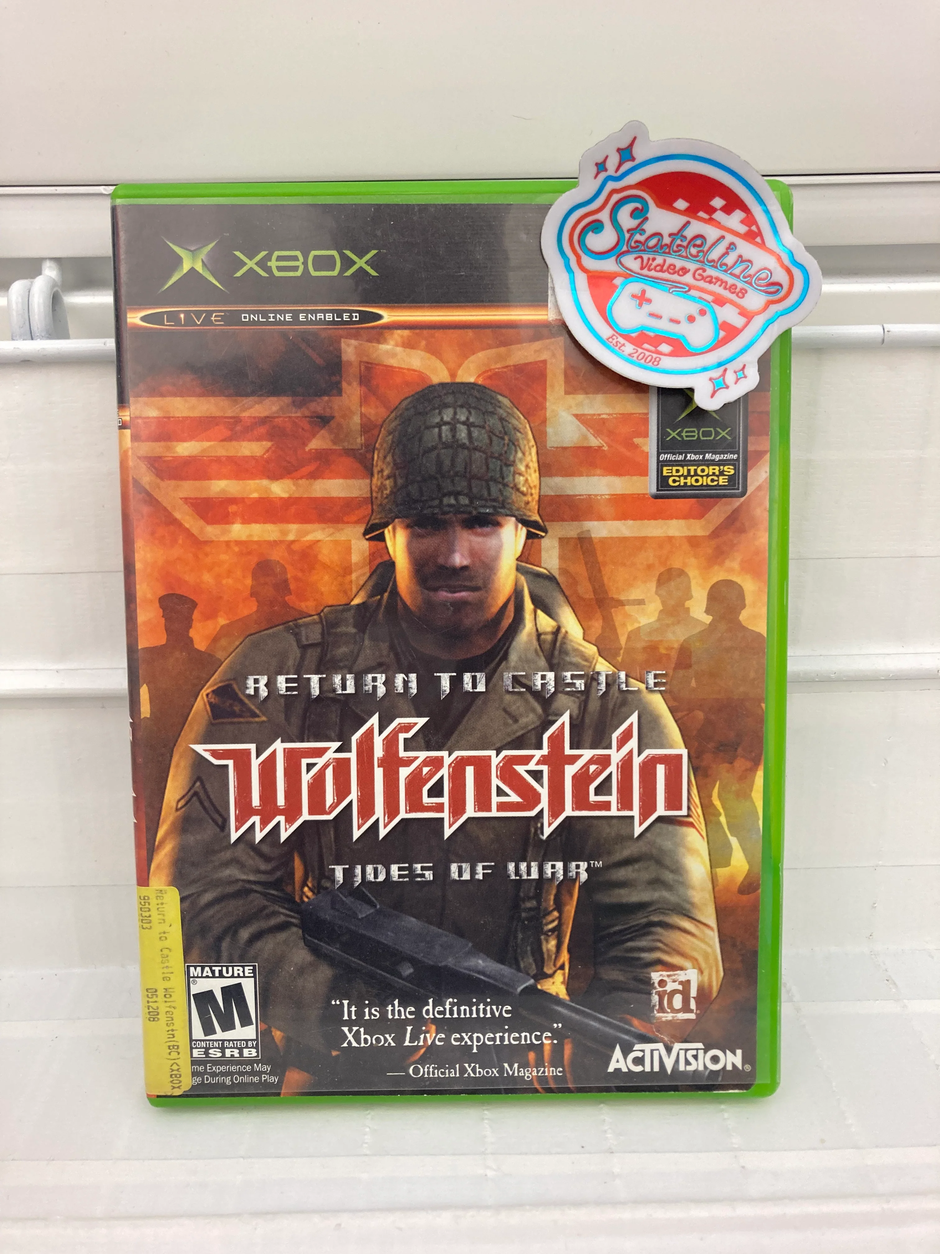 Return to Castle Wolfenstein - Xbox