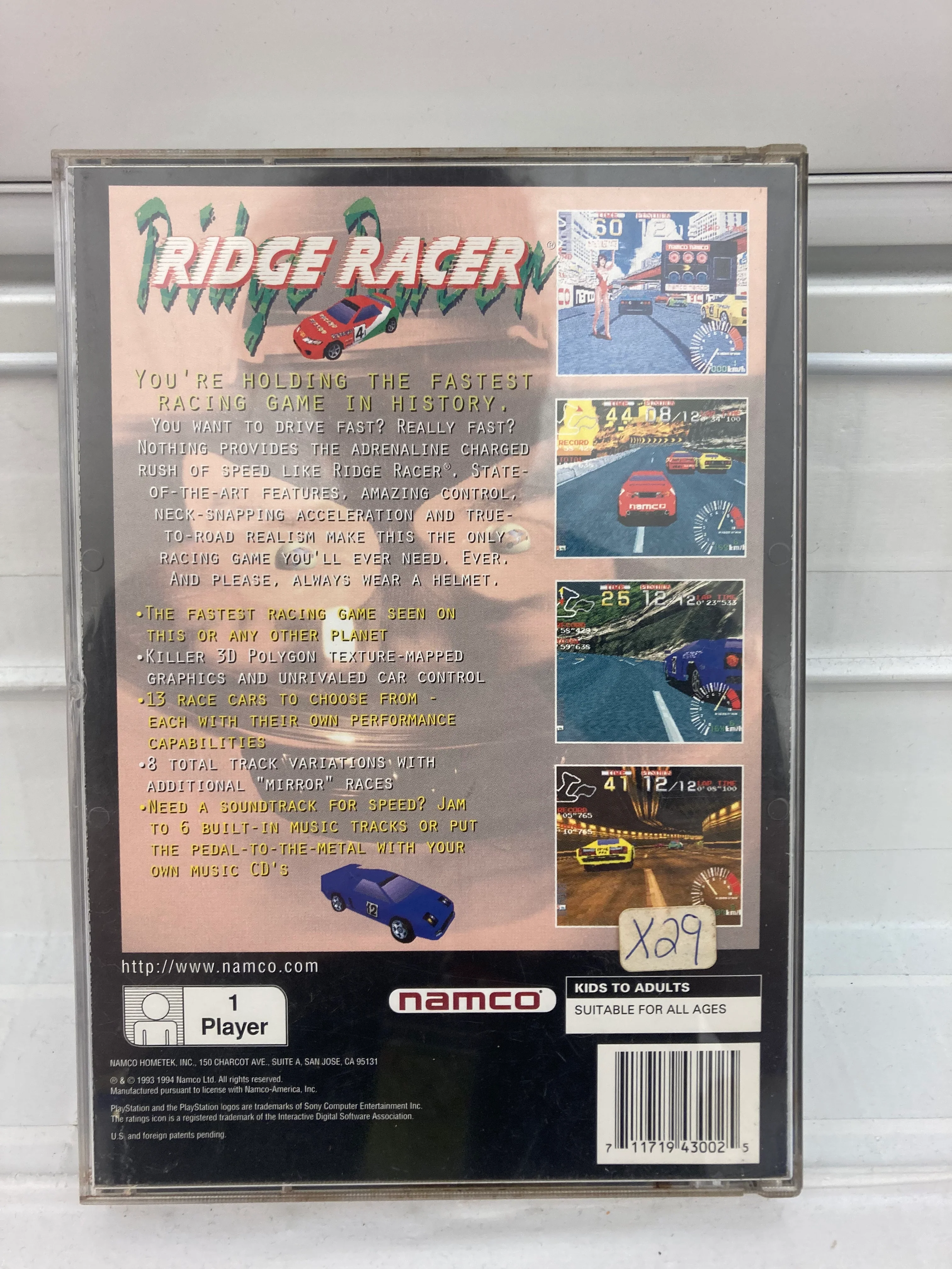 Ridge Racer [Long Box] - Playstation - Image 2