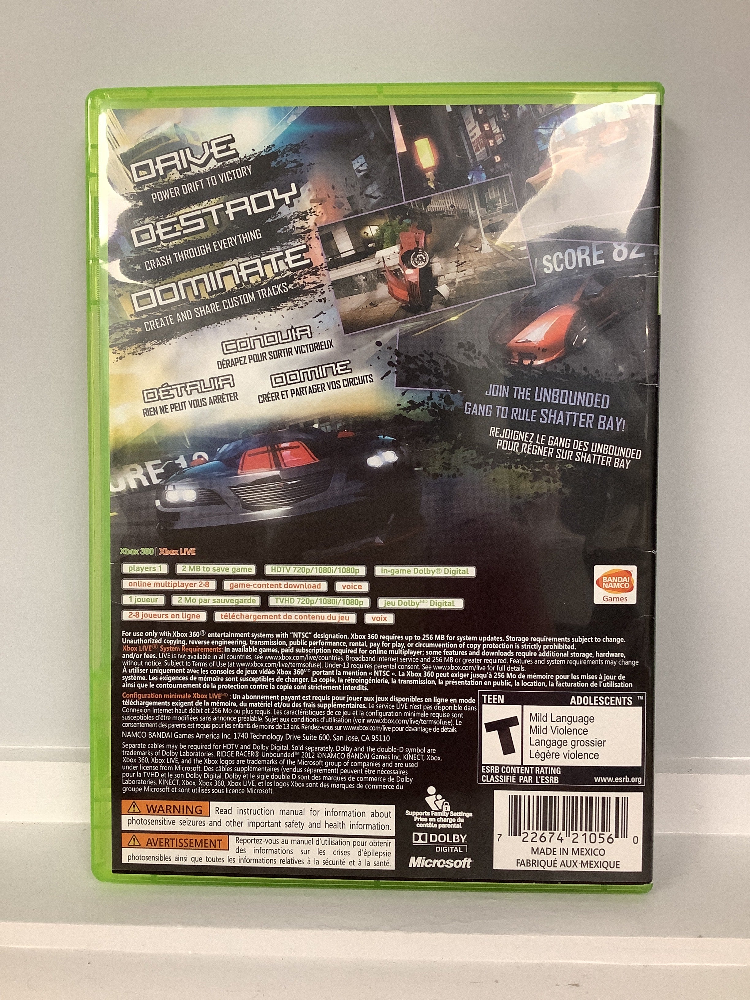Ridge Racer Unbounded - Xbox 360 - Image 2