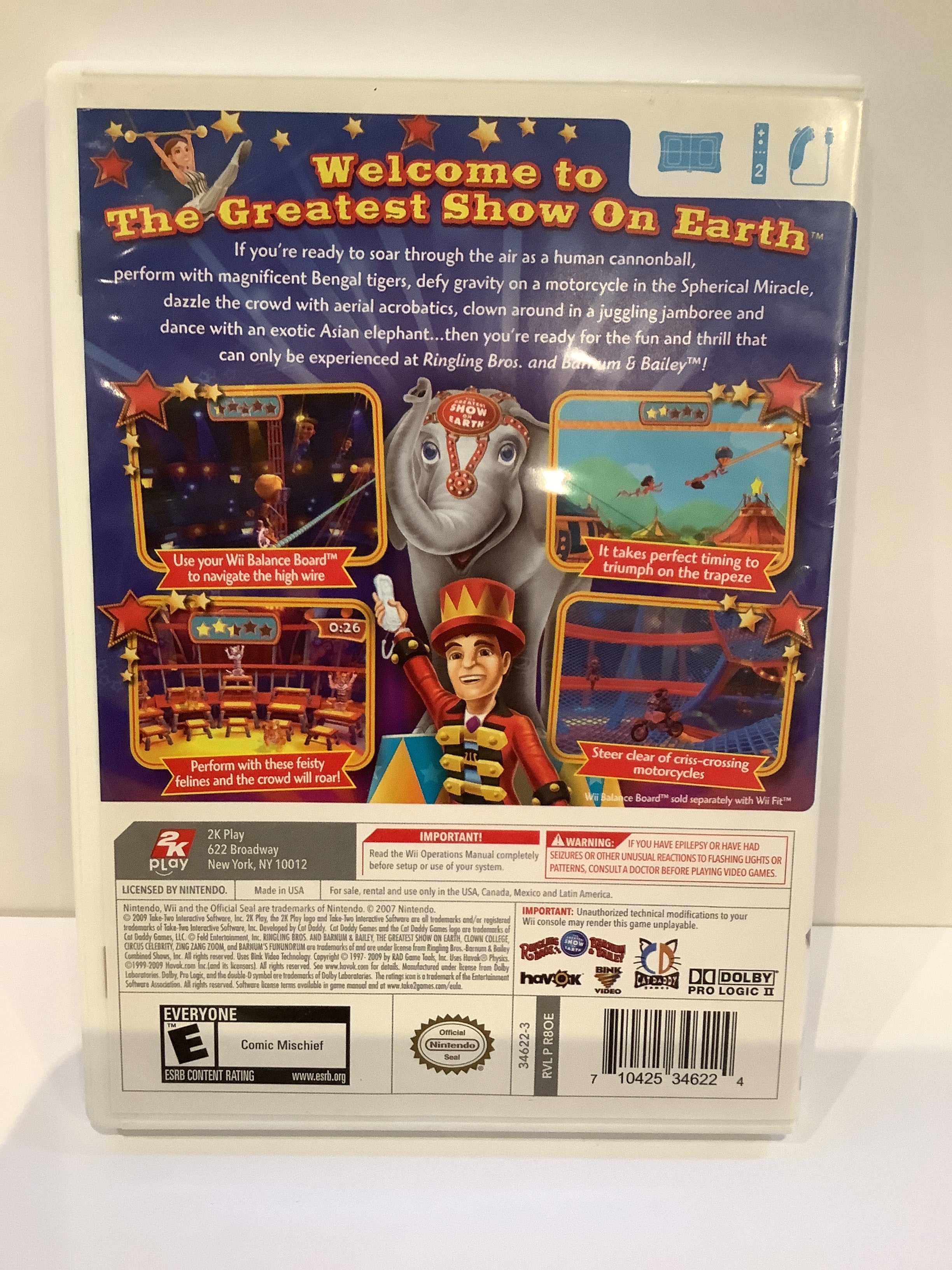 Ringling Bros. and Barnum & Bailey Circus - Wii - Image 2