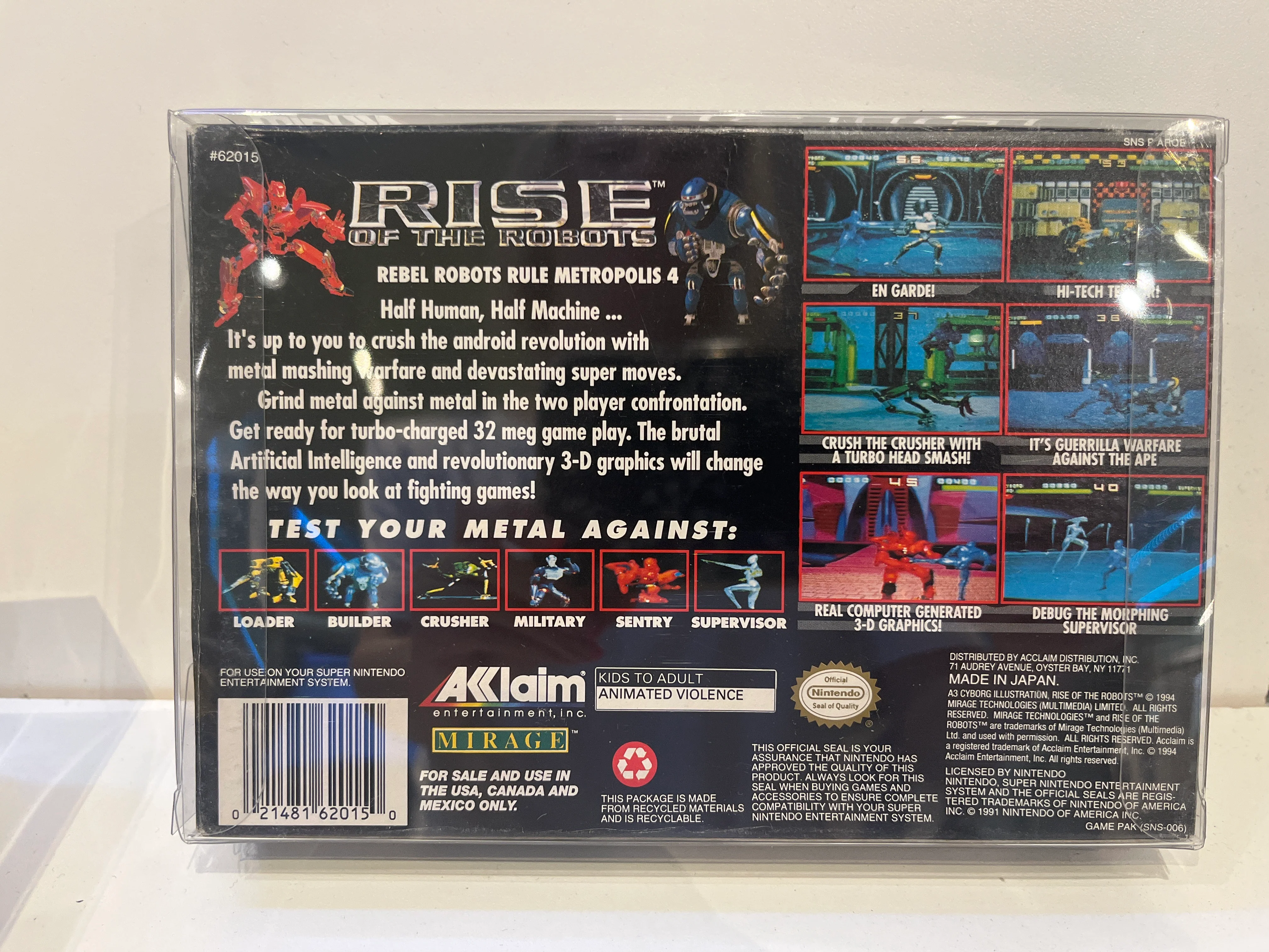 Rise of the Robots - Super Nintendo - Image 2