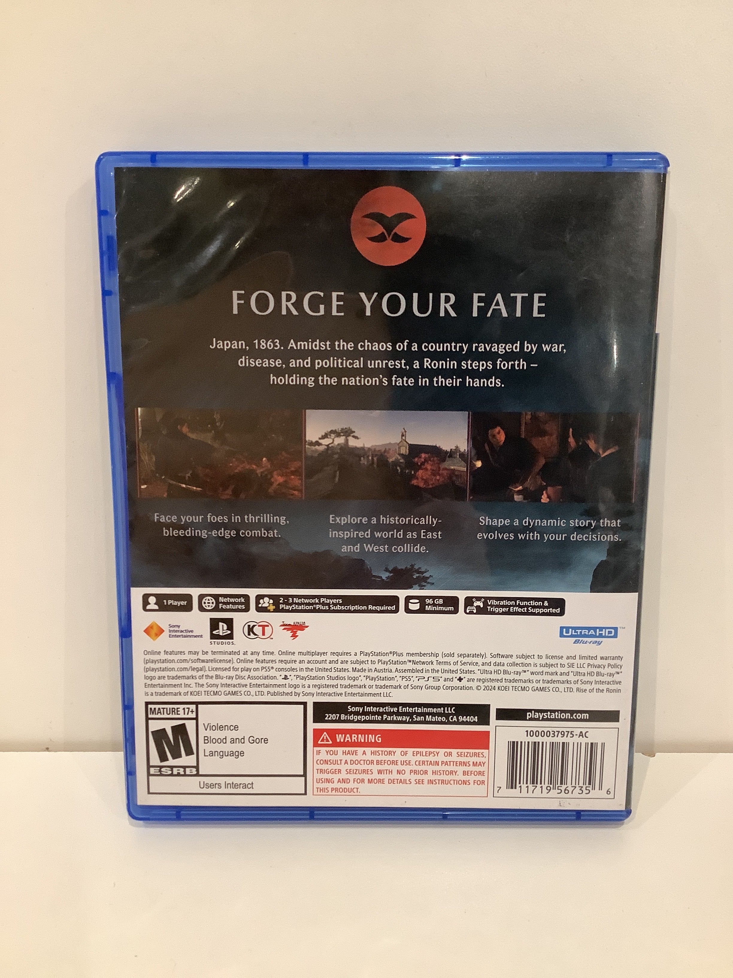 Rise Of The Ronin - Playstation 5 - Image 2