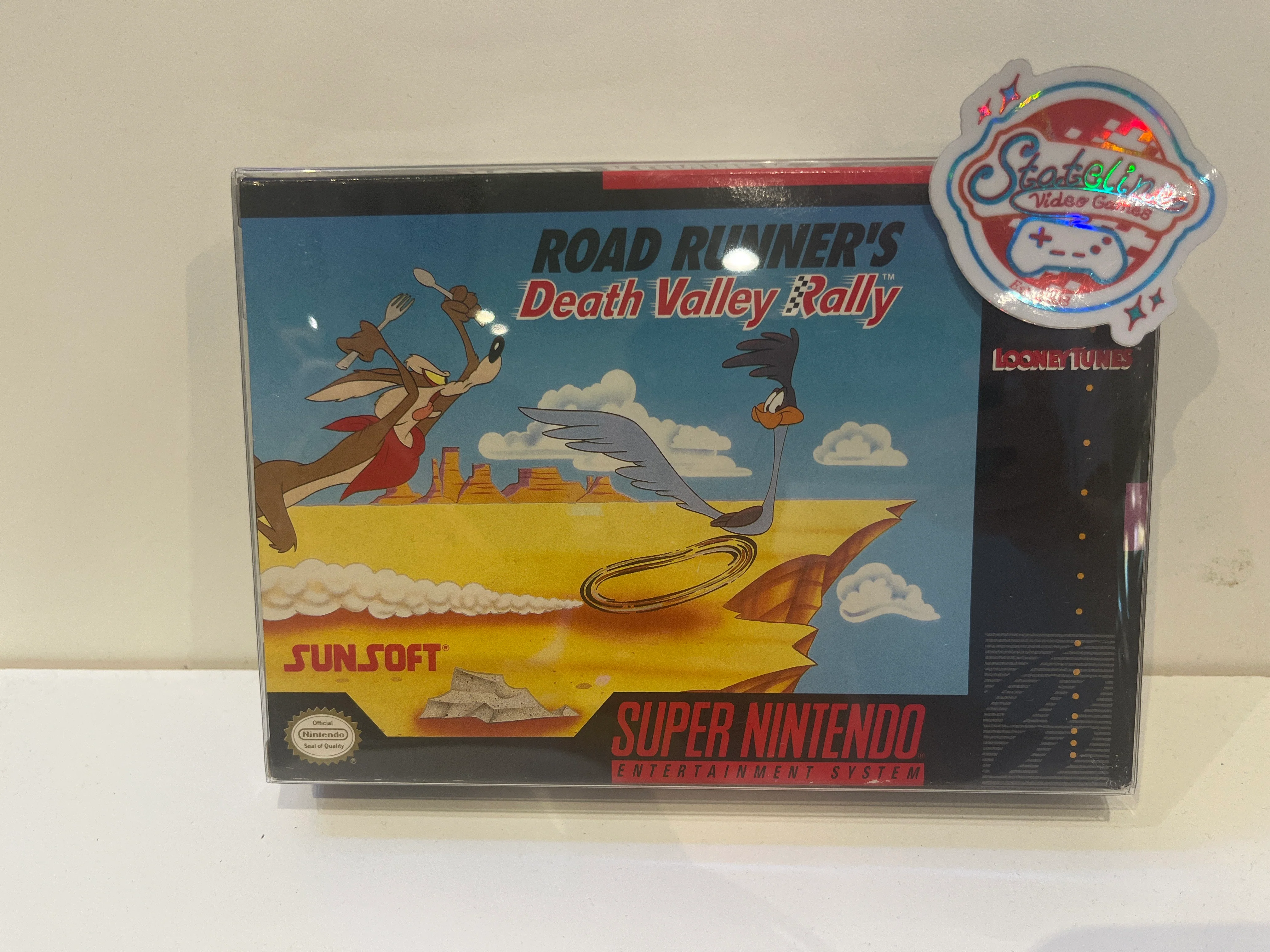 Road Runner's Death Valley Rally - Super Nintendo