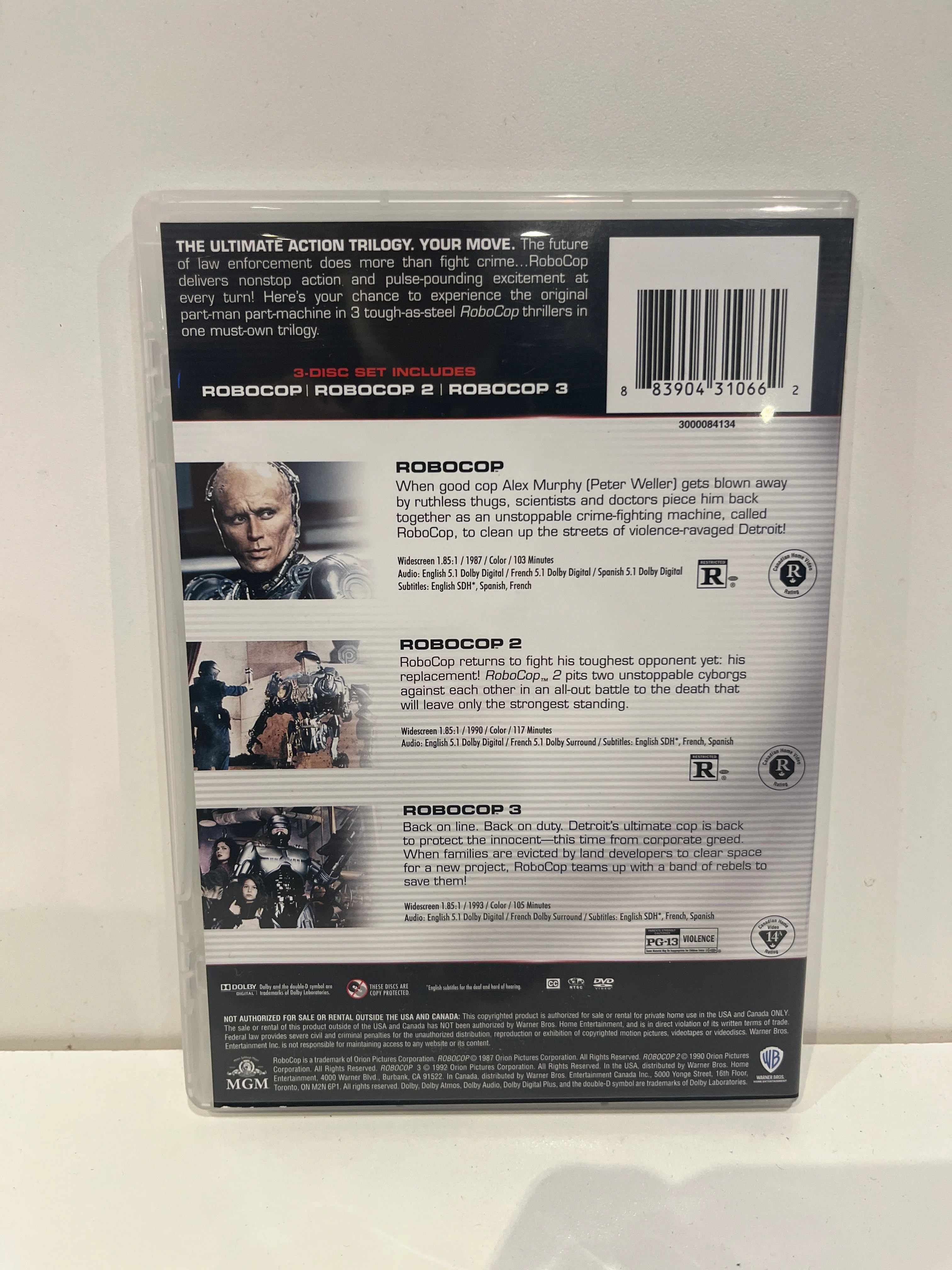 Robocop Trilogy Collection - DVD - Image 2