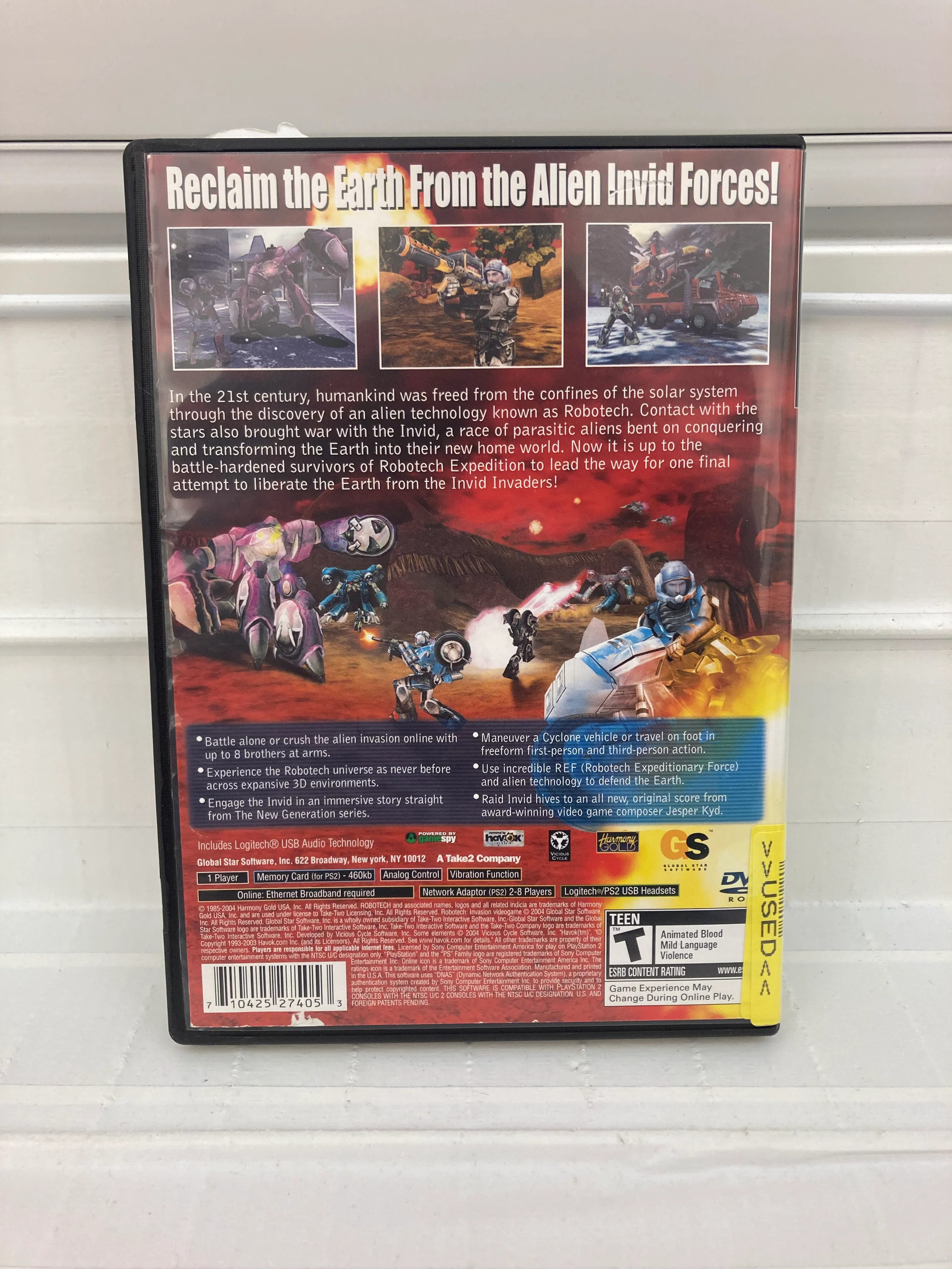 Robotech Invasion - Playstation 2 - Image 2