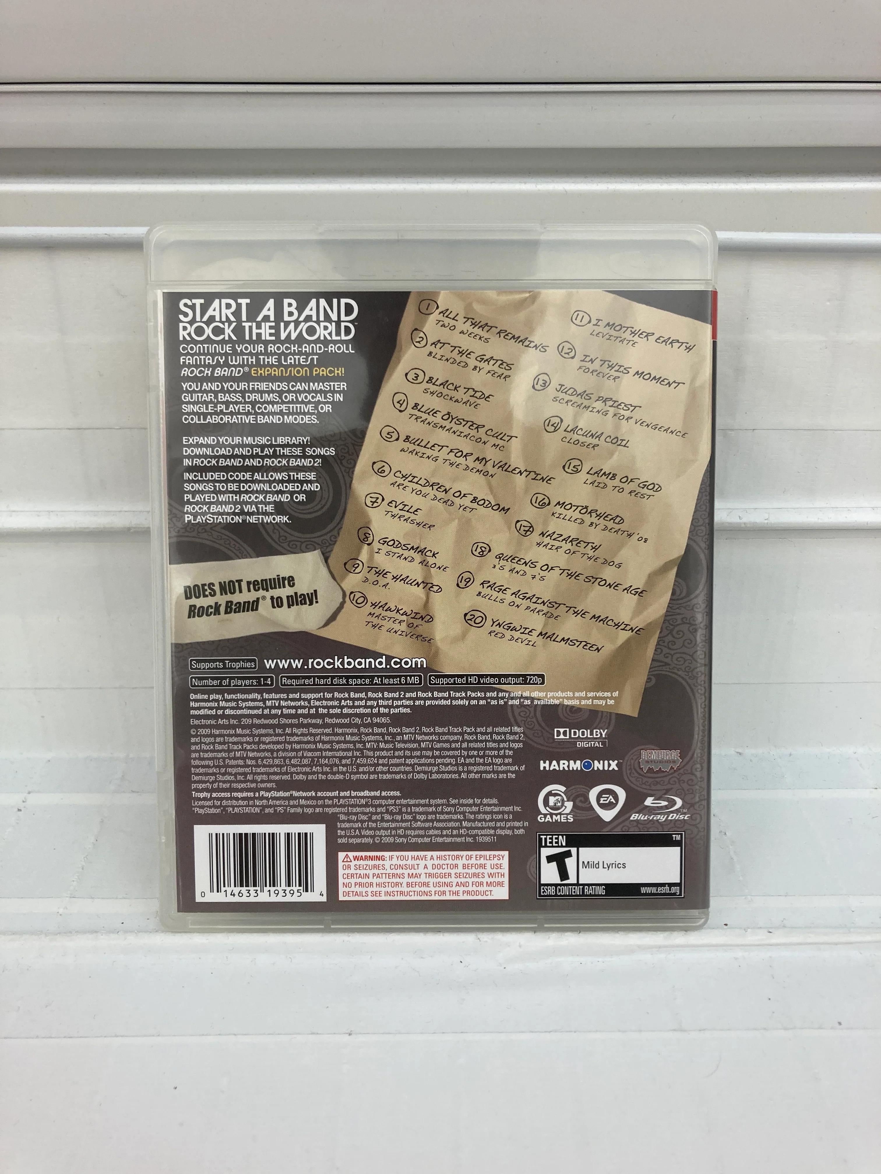 Rock Band Track Pack: Metal - Playstation 3 - Image 2