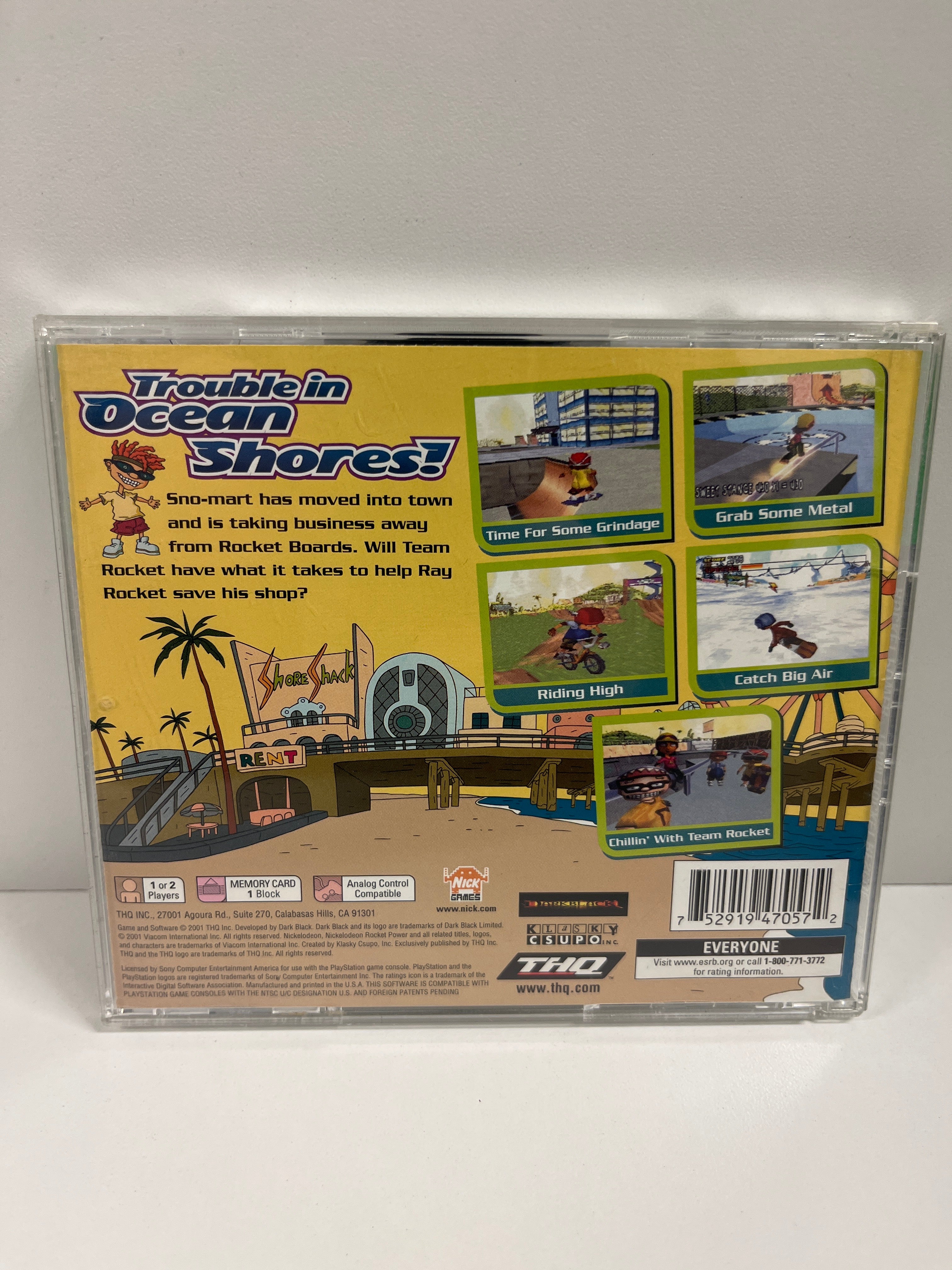 Rocket Power Team Rocket Rescue [Greatest Hits] - Playstation - Image 2