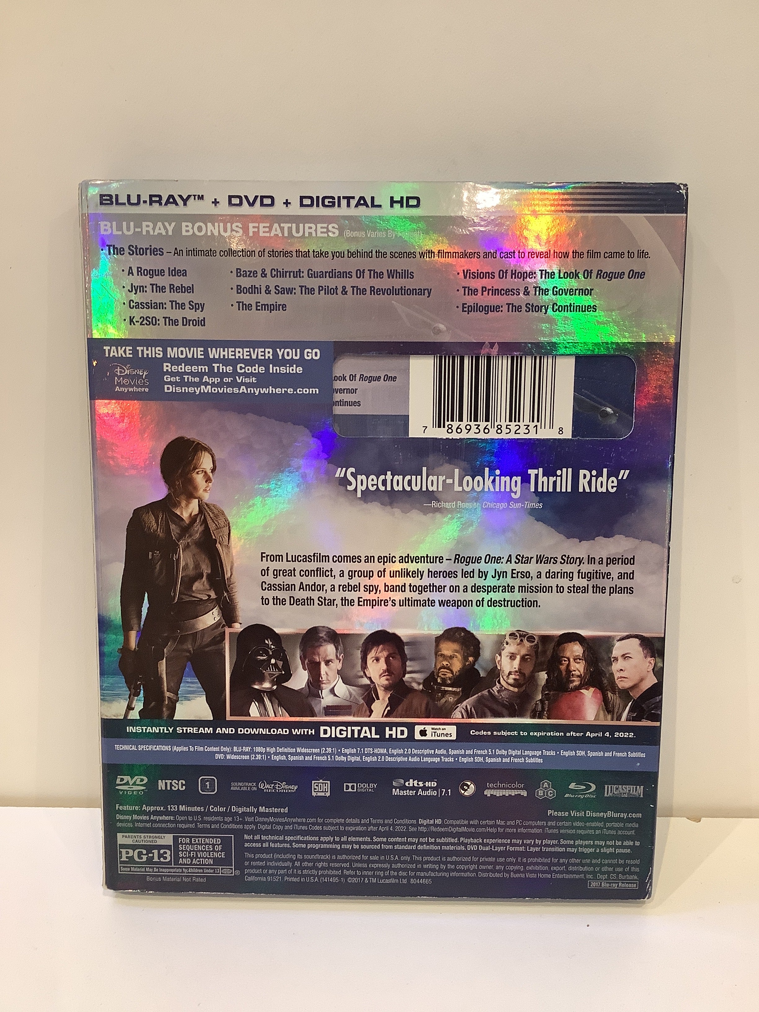 Rogue One: A Star Wars Story - Blu-Ray - Image 2