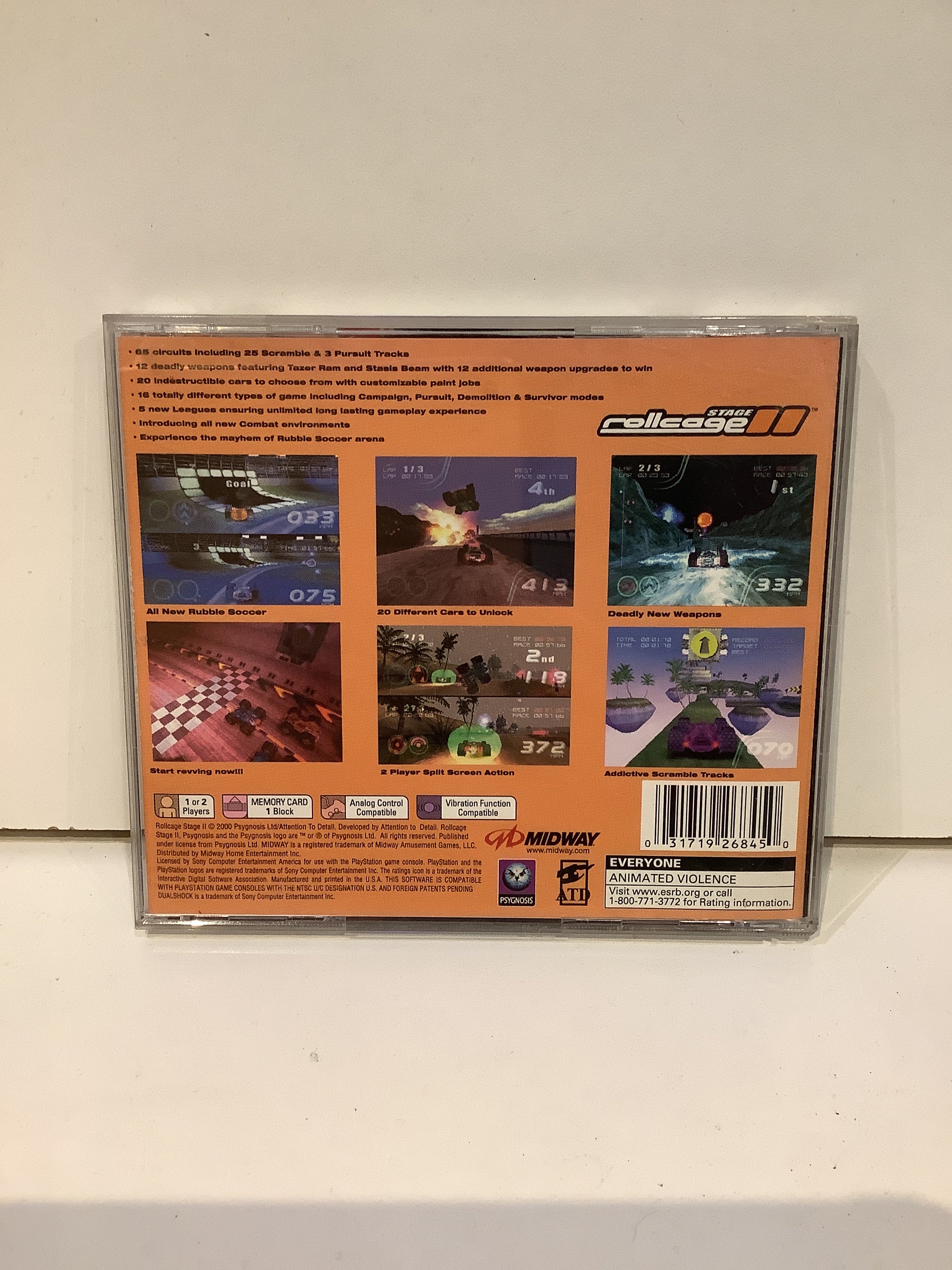 Rollcage Stage 2 - Playstation - Image 2