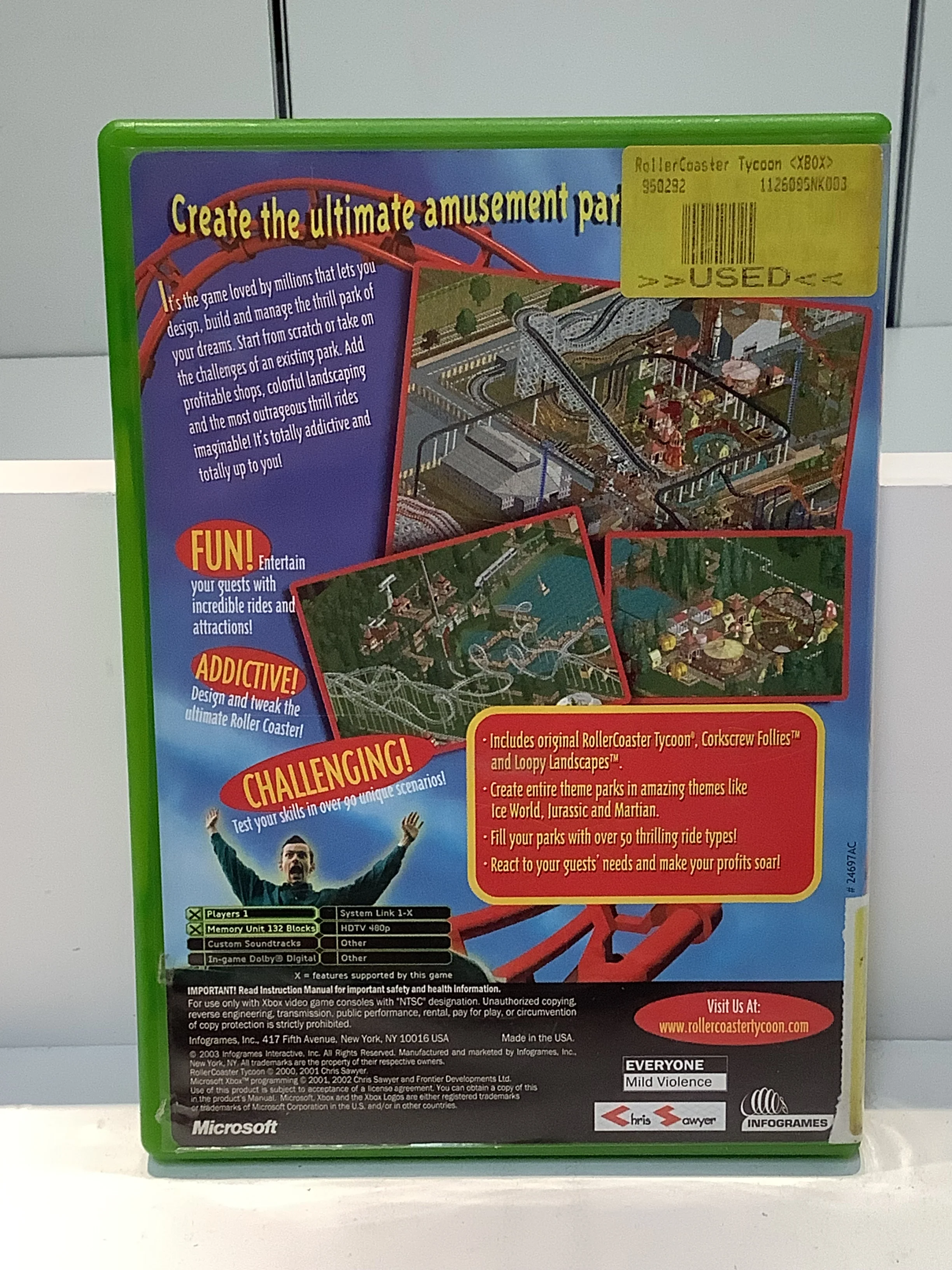Roller Coaster Tycoon - Xbox - Image 2
