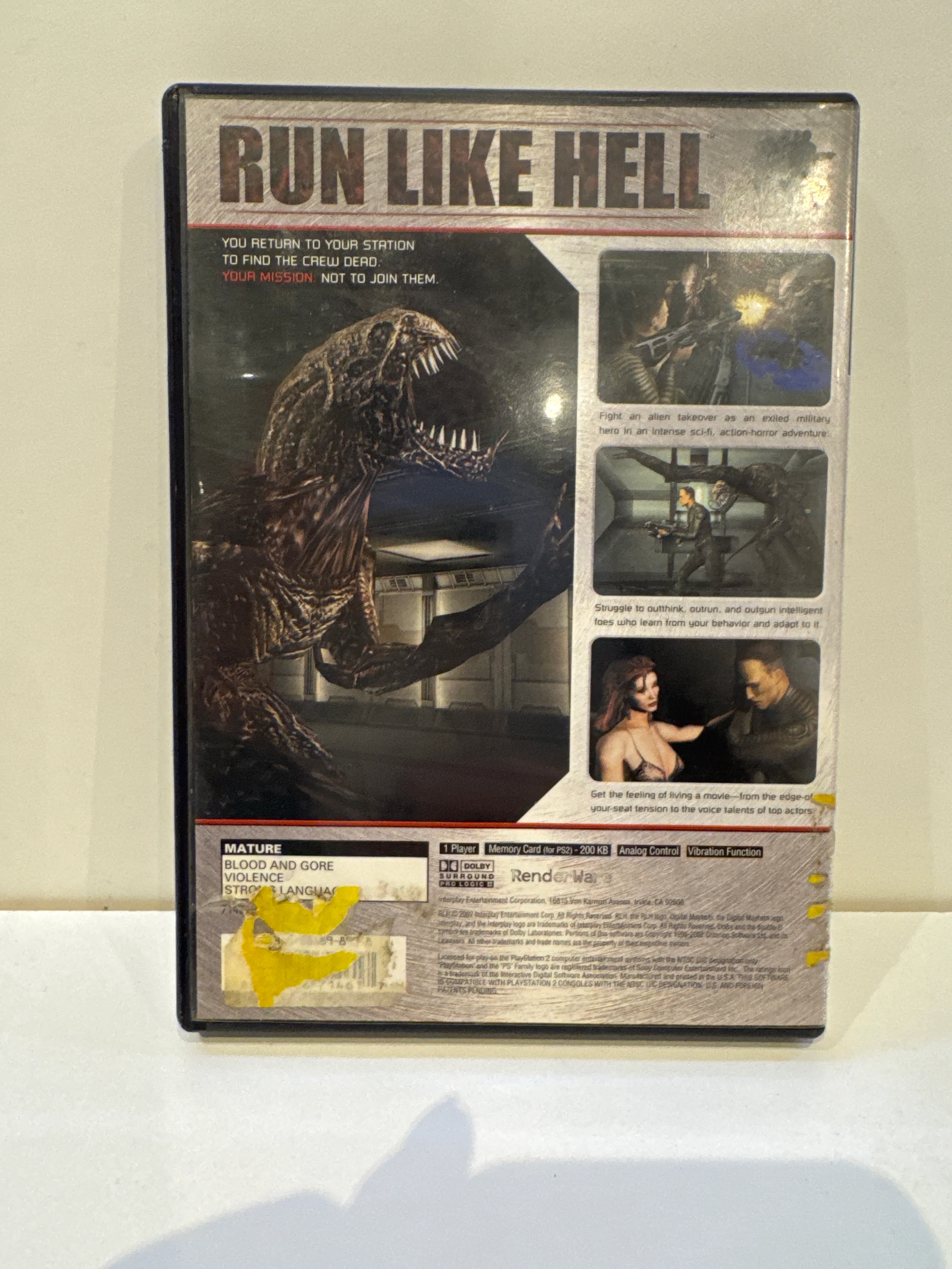 Run Like Hell - Playstation 2 - Image 2