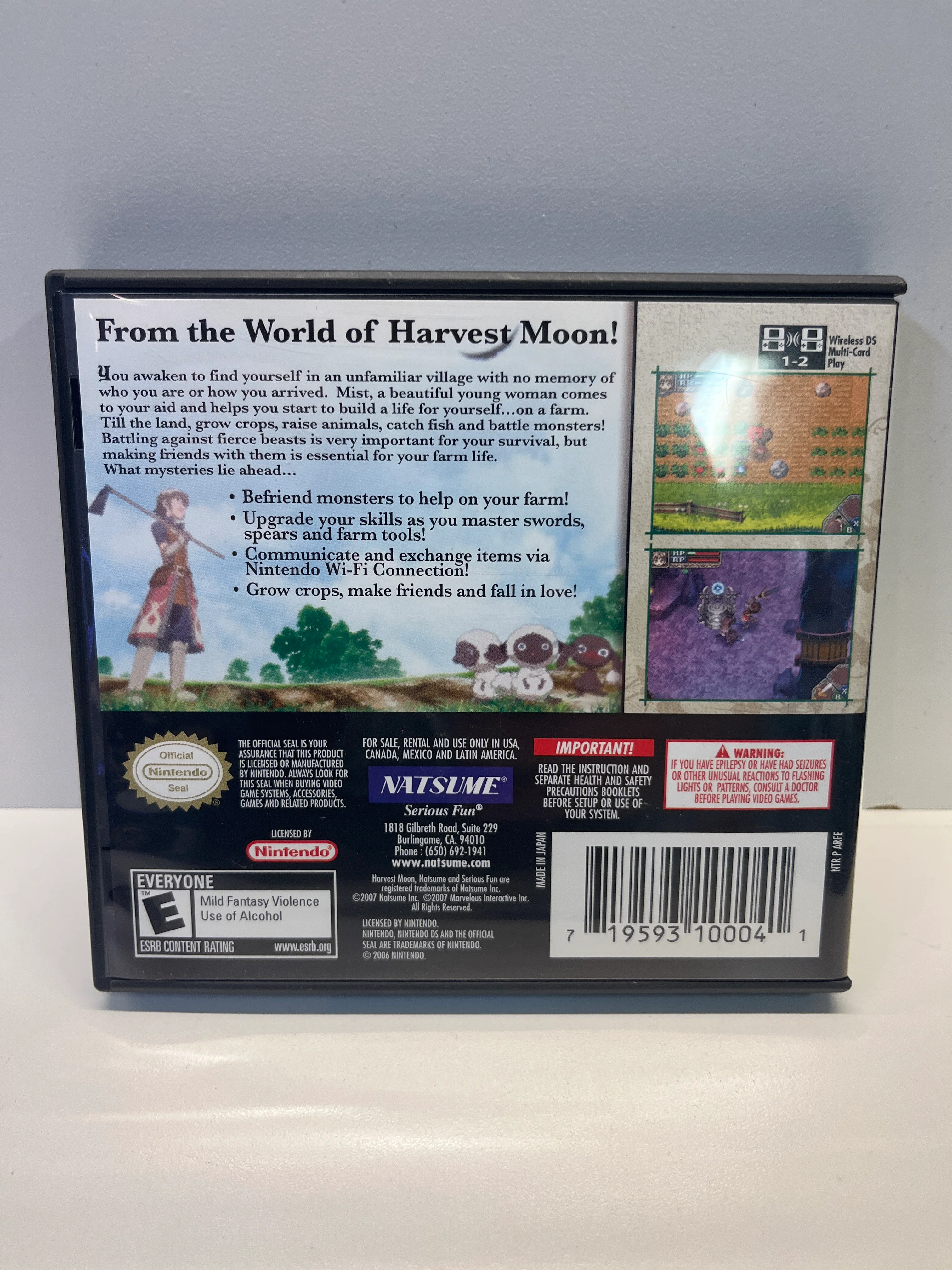 Rune Factory A Fantasy Harvest Moon - Nintendo DS - Image 2