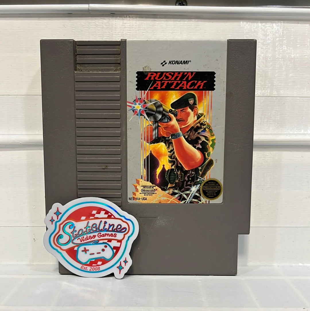 Rush'n Attack [5 Screw] - NES