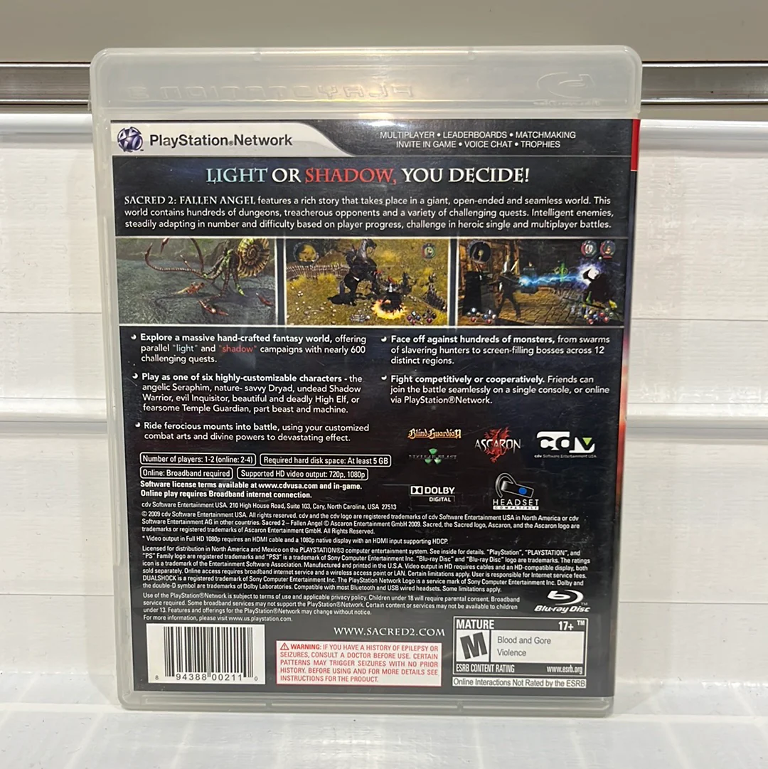 Sacred 2: Fallen Angel - Playstation 3 - Image 2