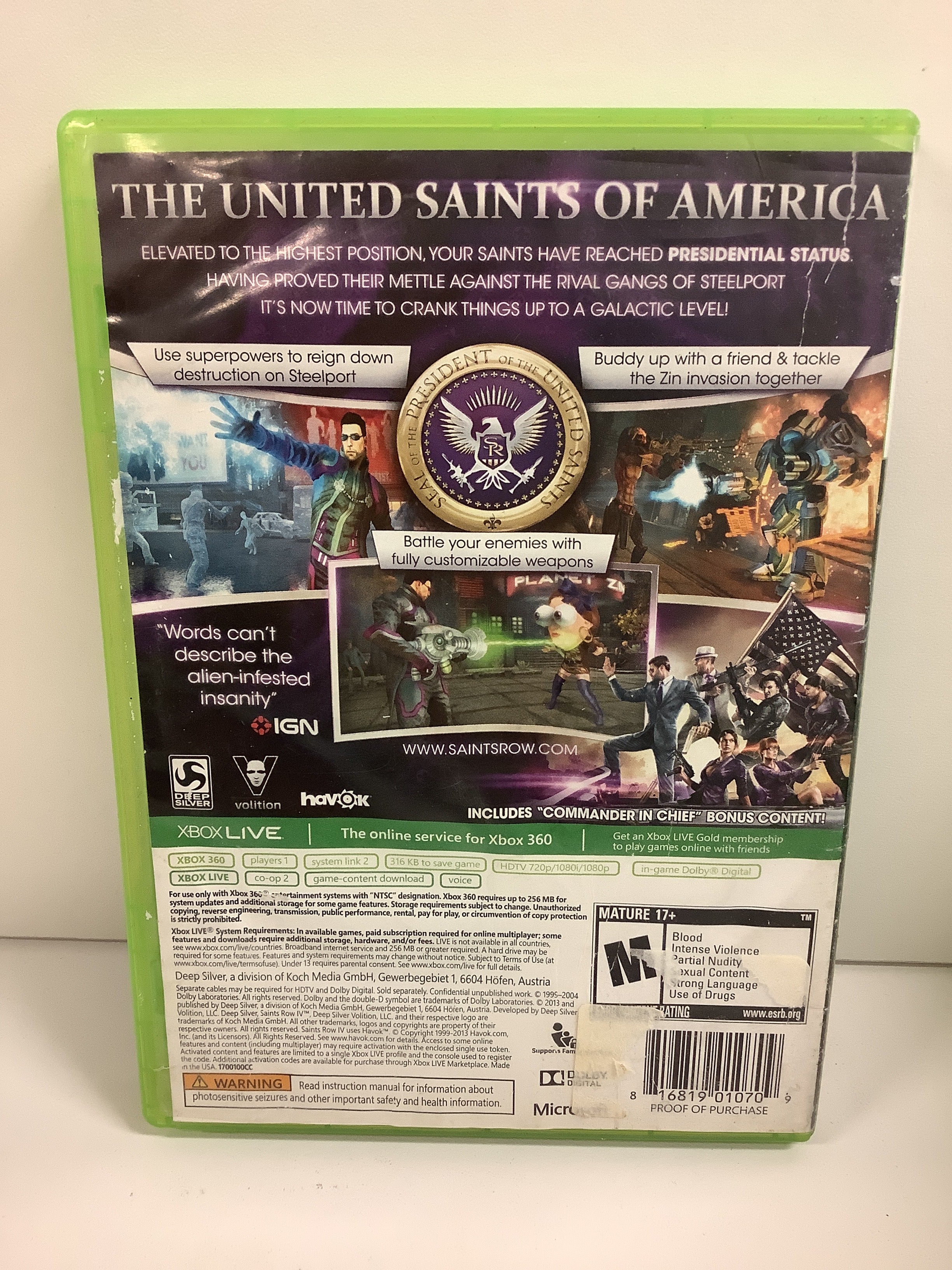 Saints Row IV: Commander in Chief Edition - Xbox 360 - Image 2