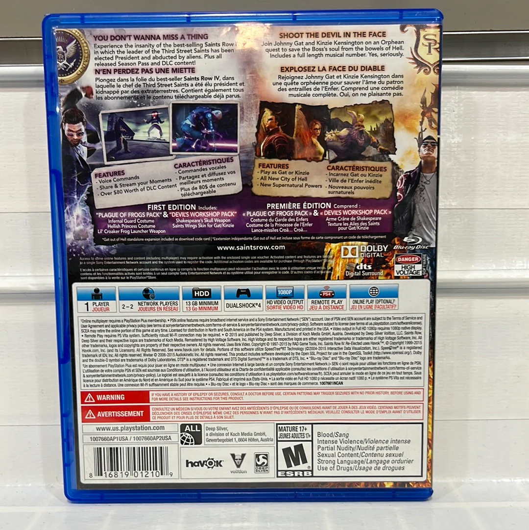 Saints Row IV: Re-Elected & Gat Out of Hell - Playstation 4 - Image 2