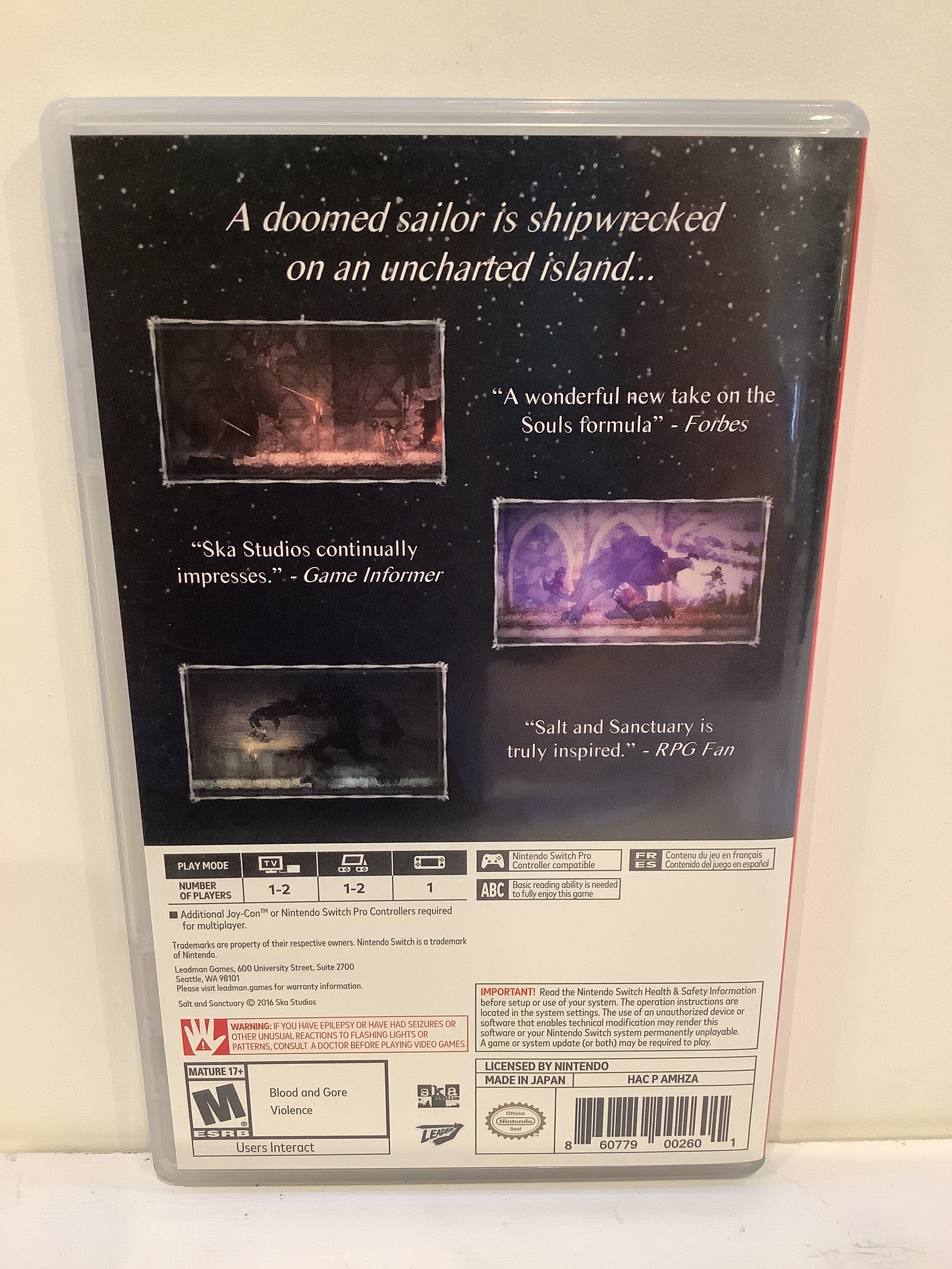 Salt & Sanctuary [Drowned Tome Edition] - Nintendo Switch - Image 2