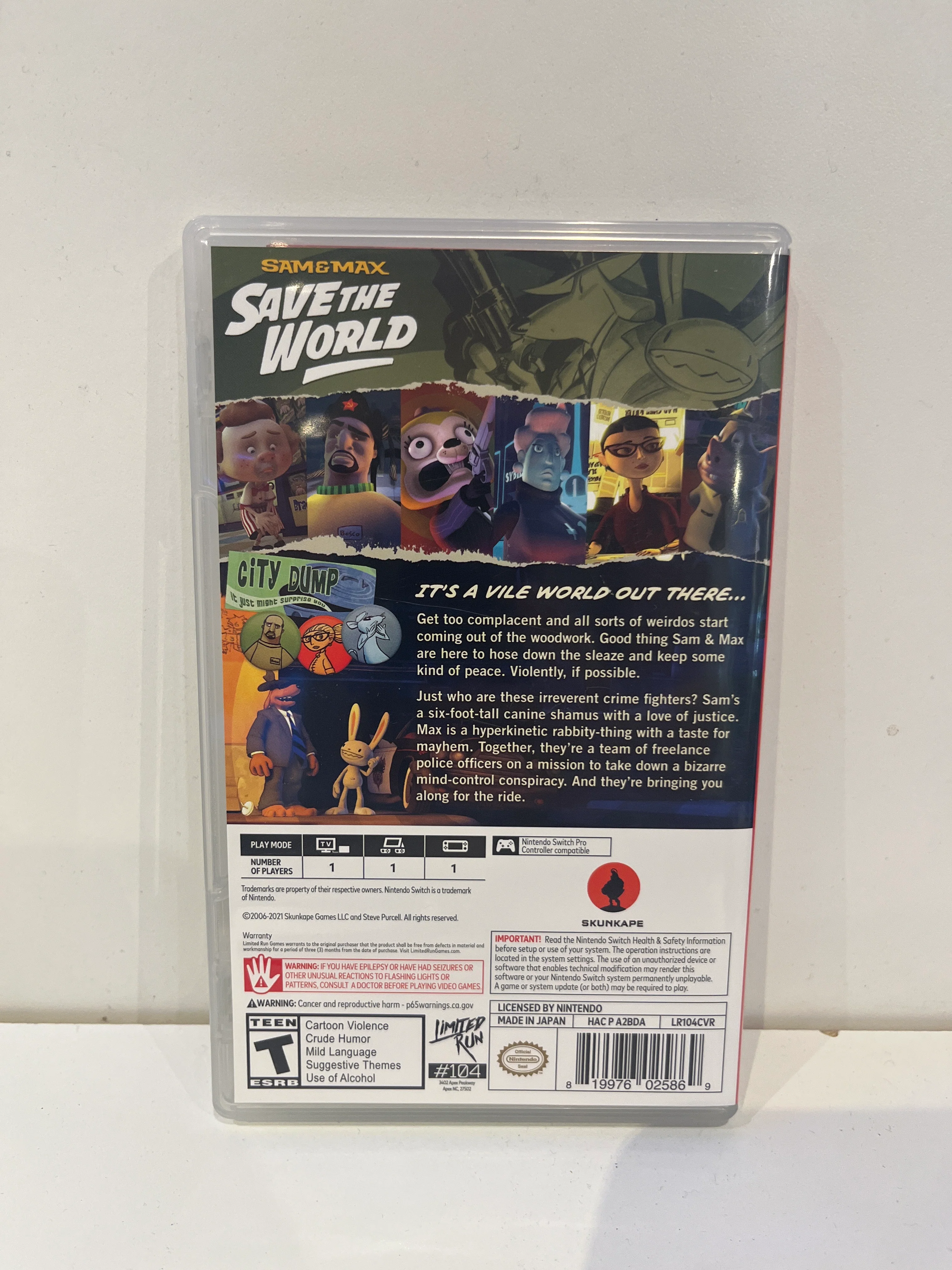 Sam & Max Save the World - Nintendo Switch - Image 2
