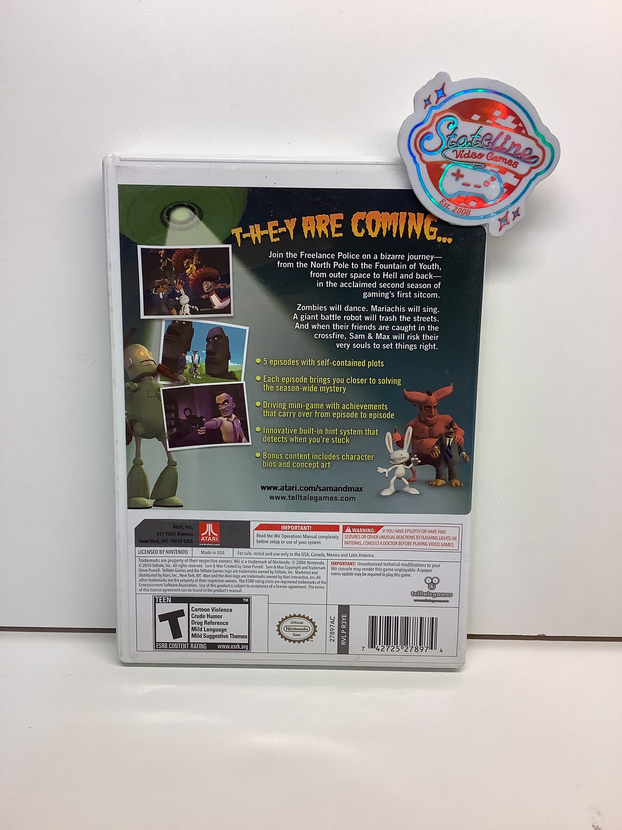 Sam & Max Season Two: Beyond Time and Space - Wii - Image 3