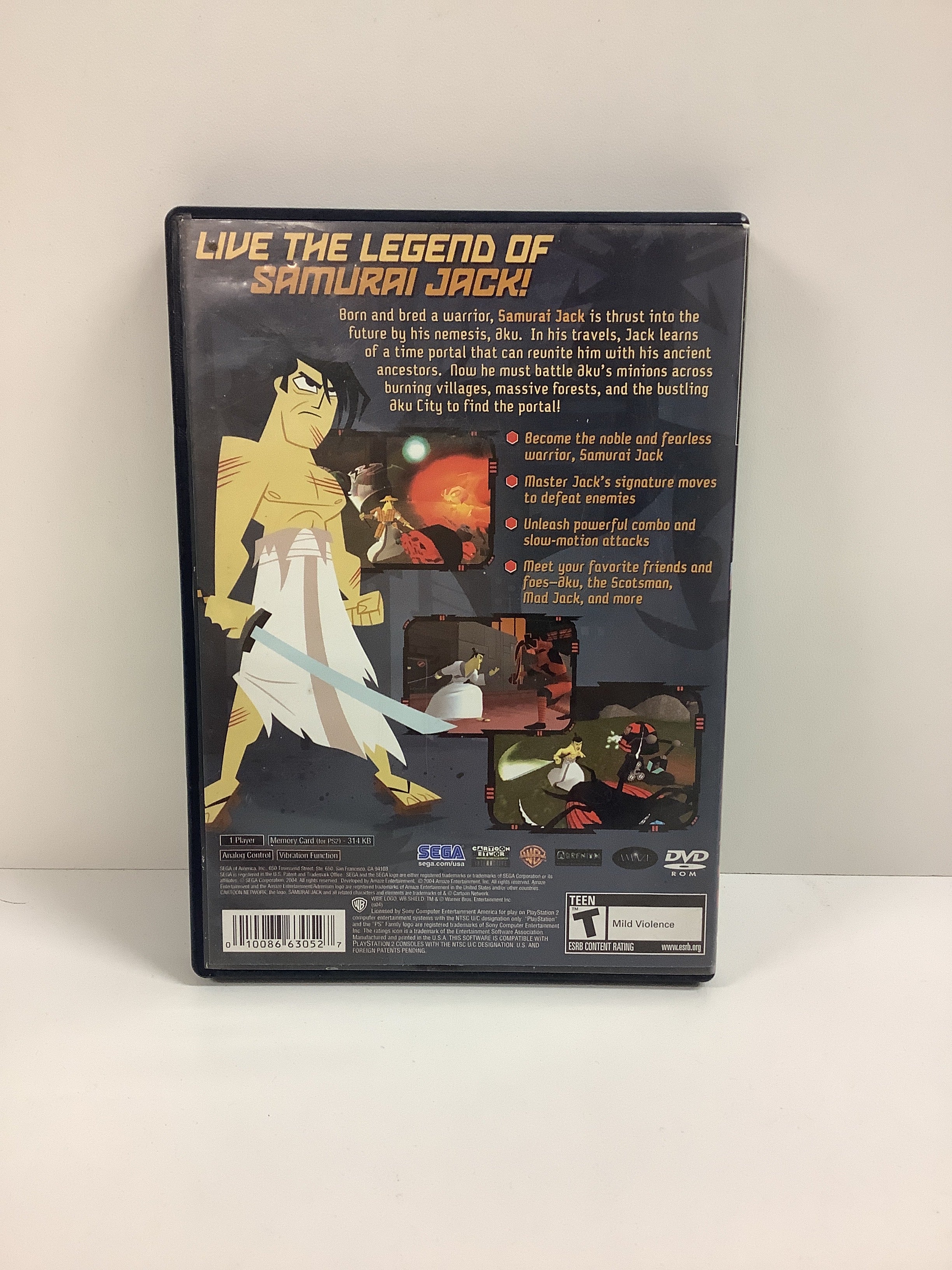Samurai Jack Shadow of Aku - Playstation 2 - Image 2