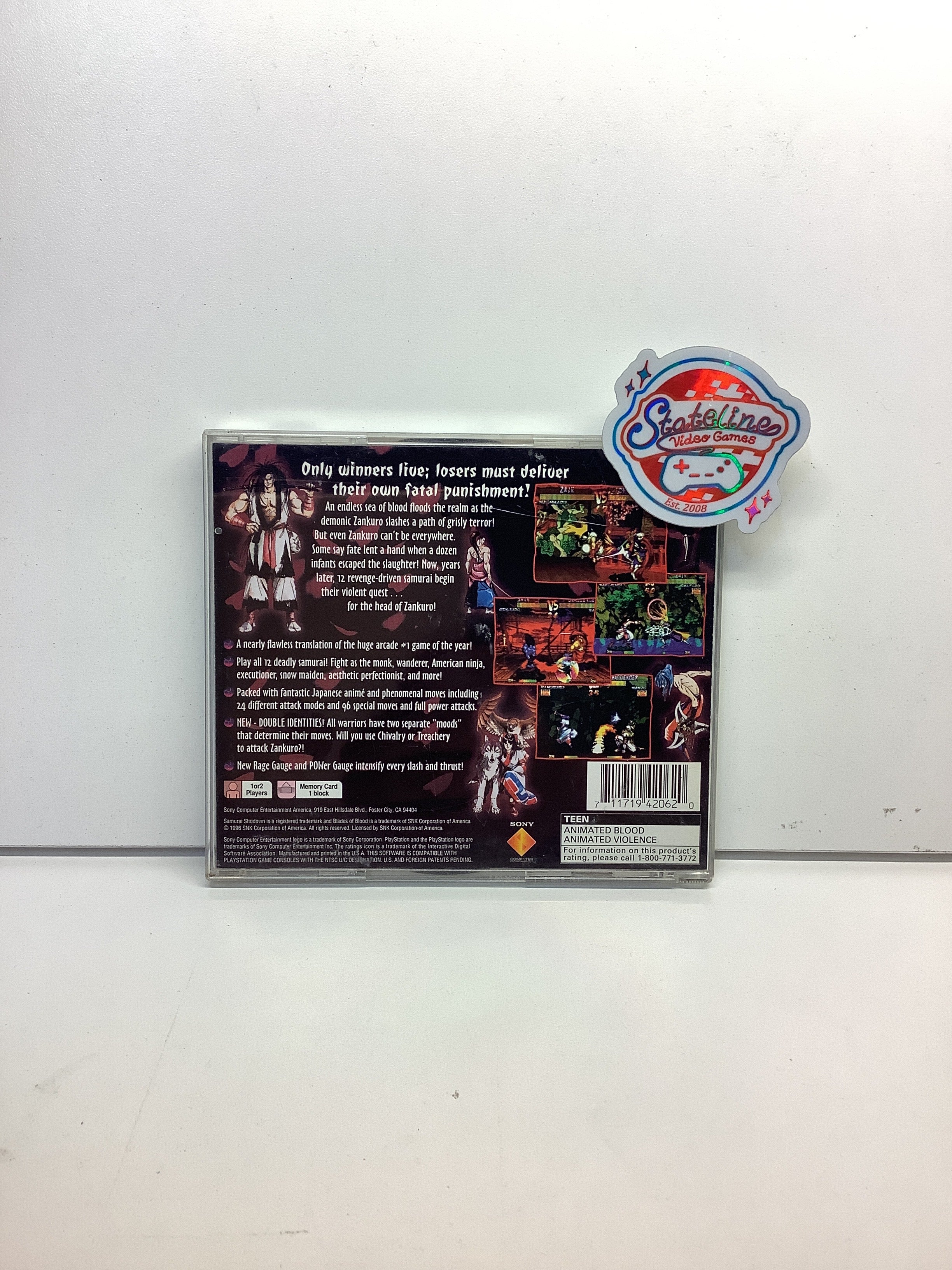 Samurai Shodown III - Playstation - Image 2