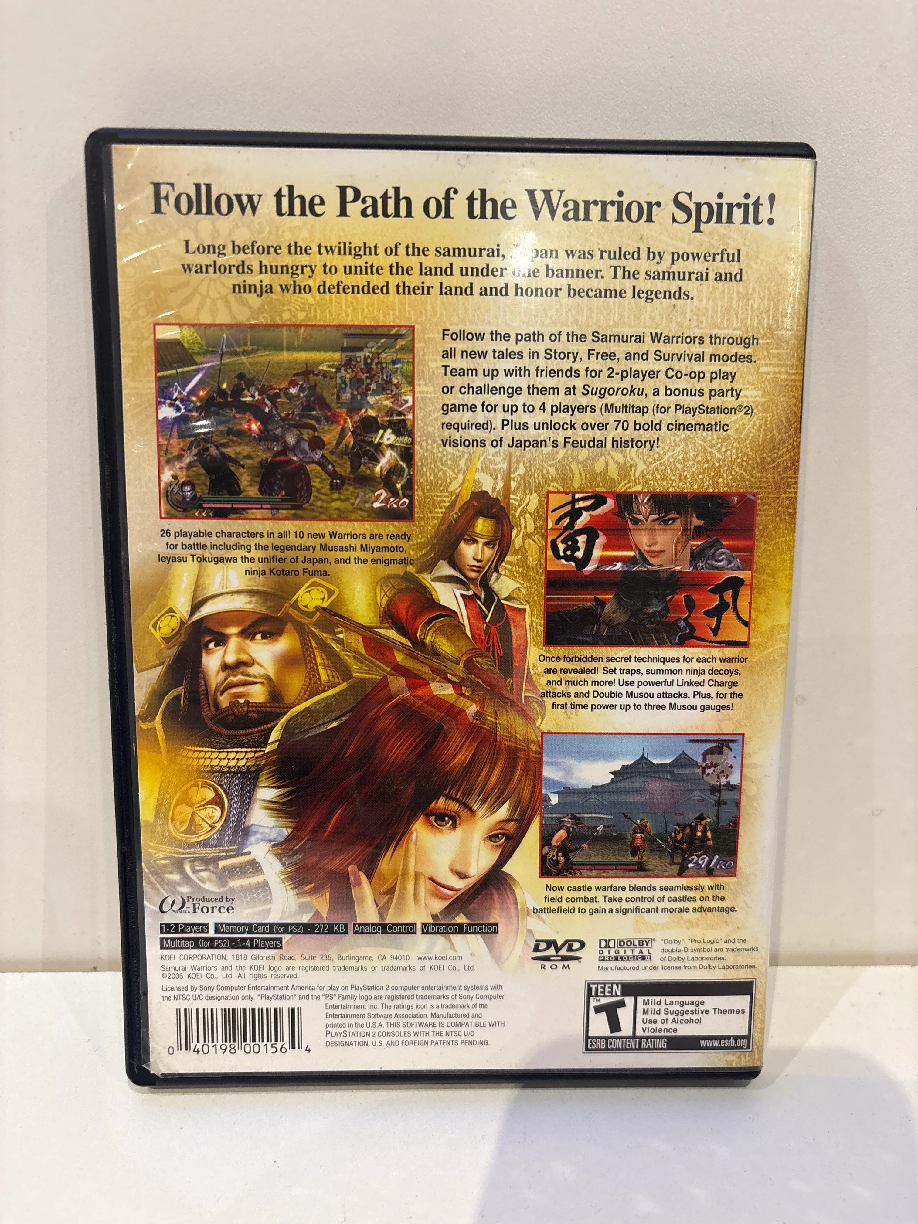 Samurai Warriors 2 - Playstation 2 - Image 2