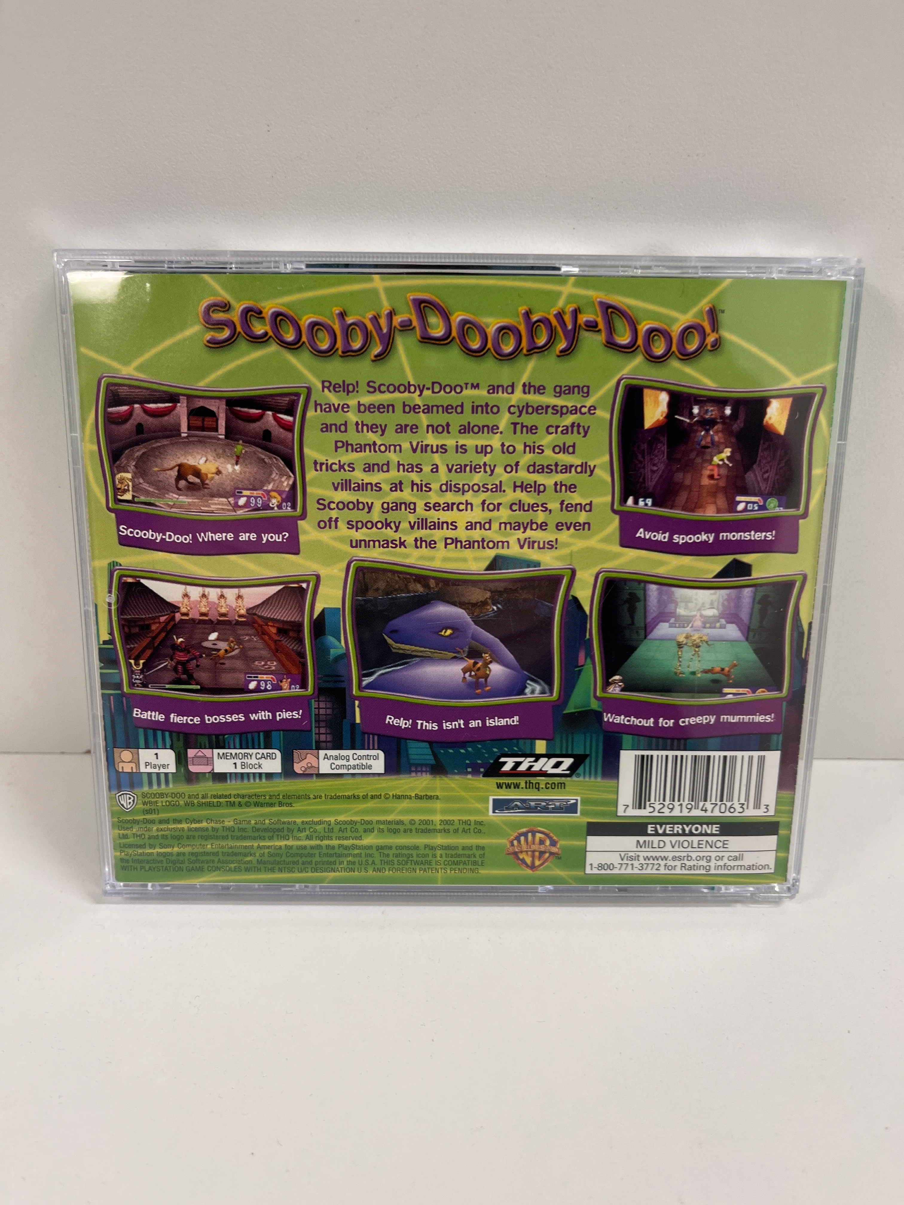 Scooby Doo Cyber Chase [Greatest Hits] - Playstation - Image 2