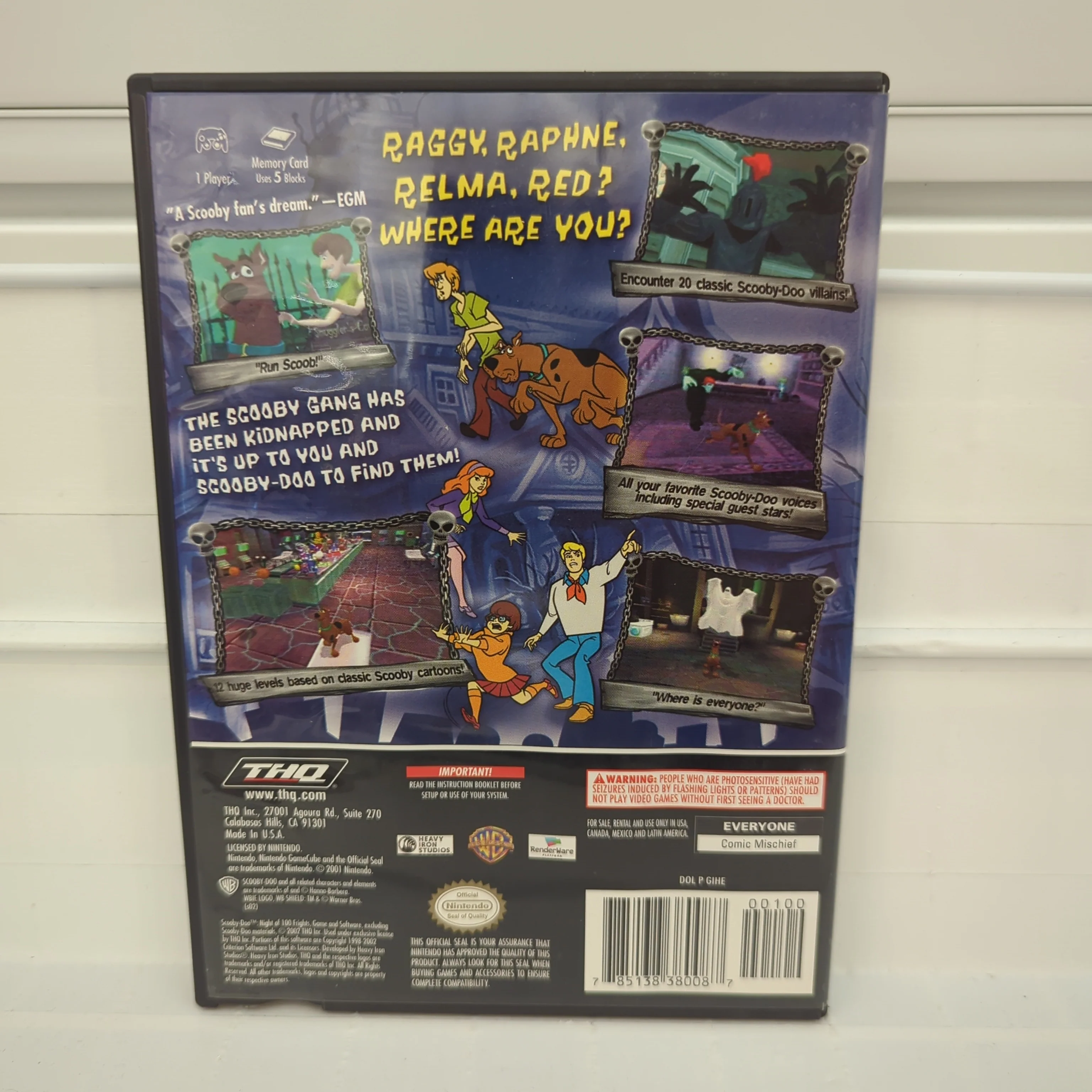 Scooby Doo Night of 100 Frights - Gamecube - Image 2