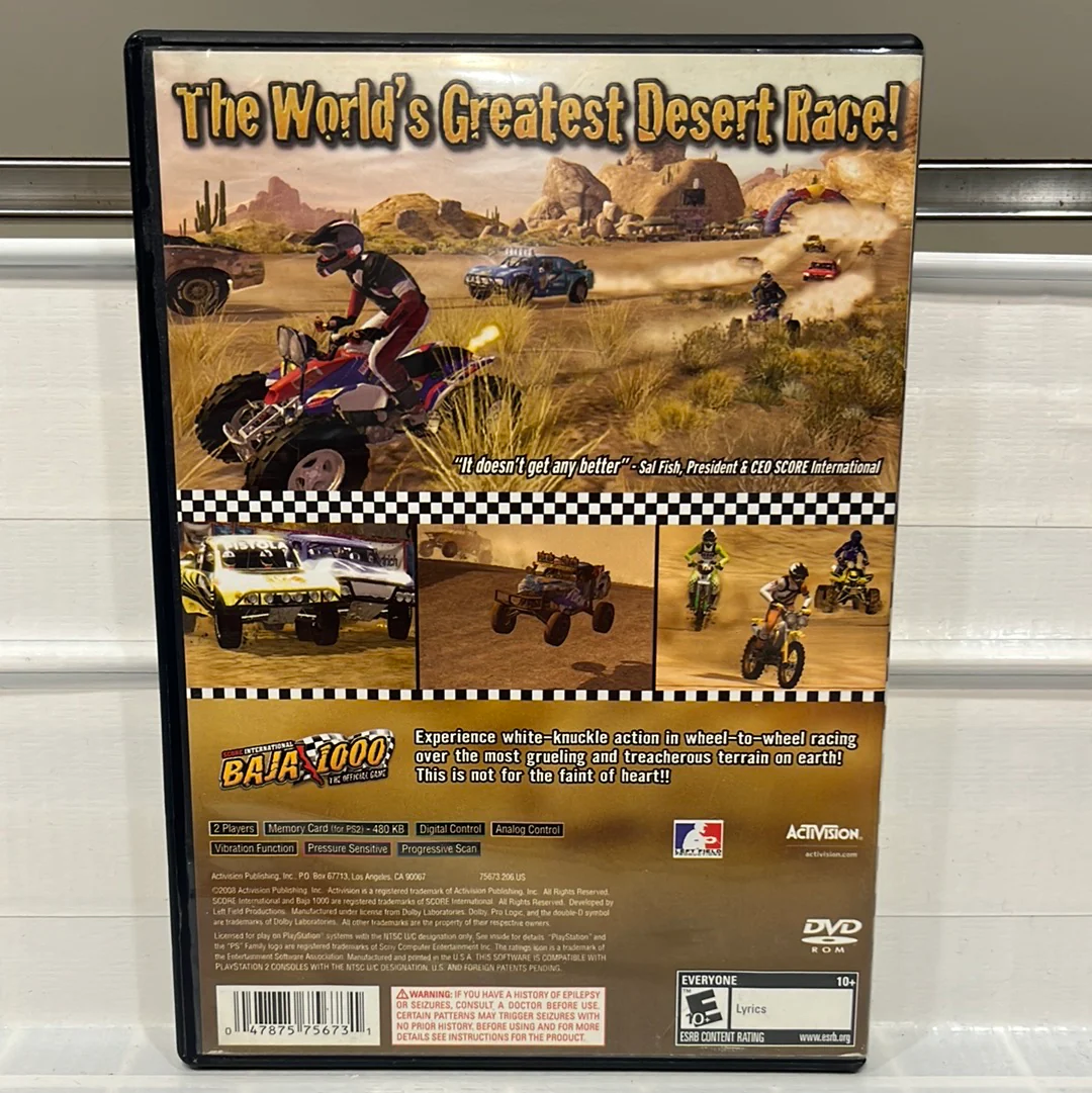 SCORE International Baja 1000 - Playstation 2 - Image 2