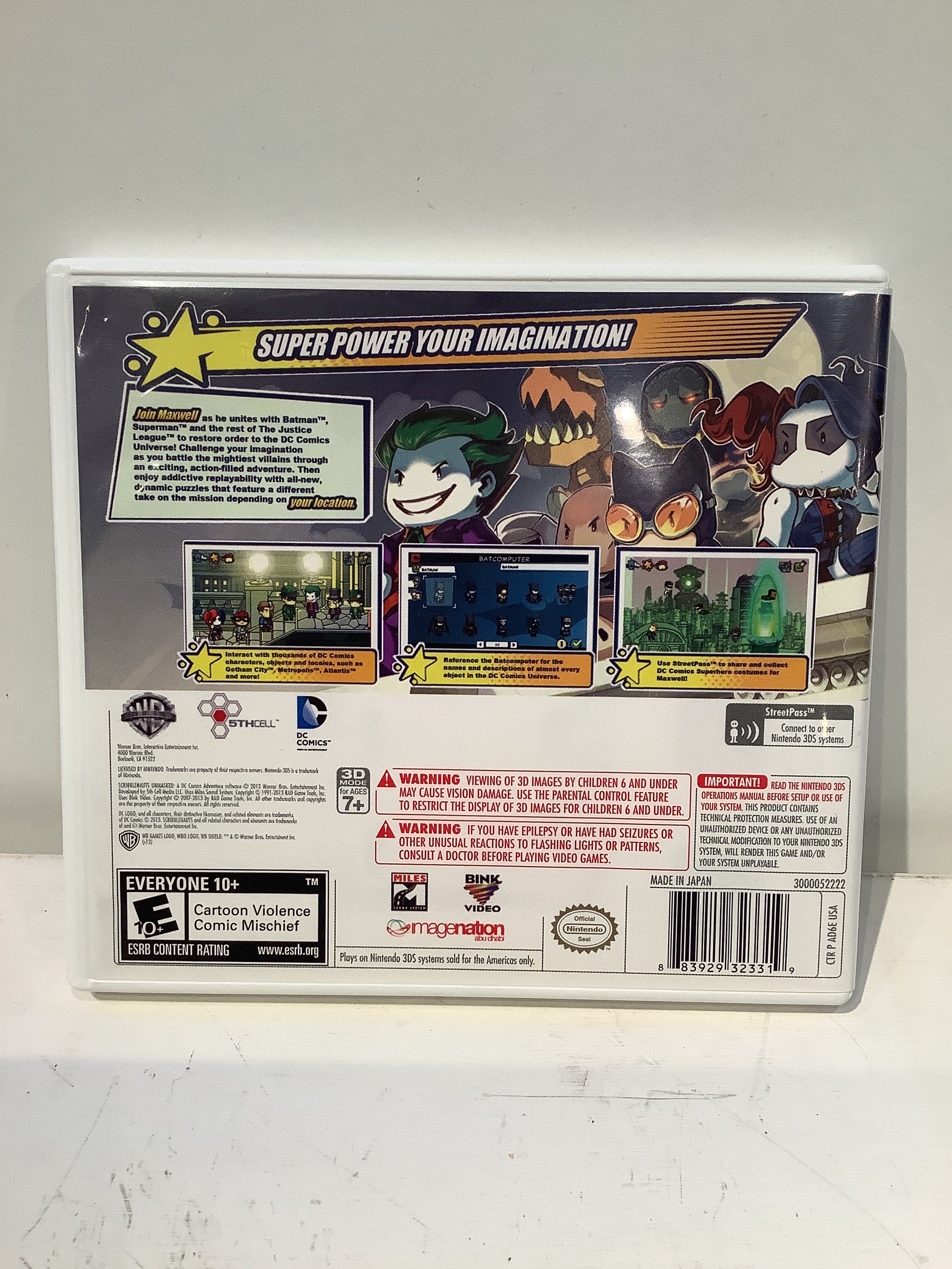 Scribblenauts Unmasked: A DC Comics Adventure - Nintendo 3DS - Image 2