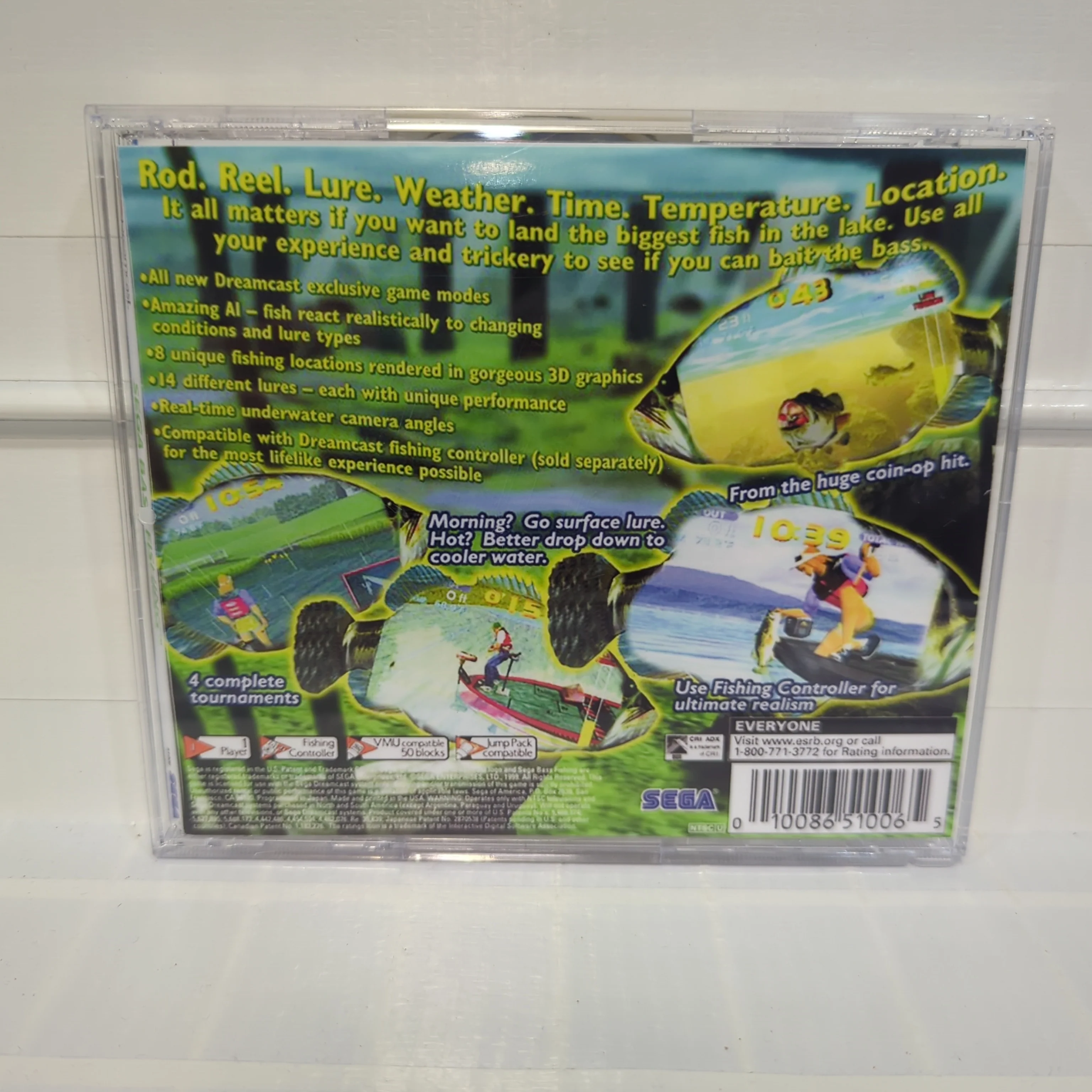 Sega Bass Fishing - Sega Dreamcast - Image 2