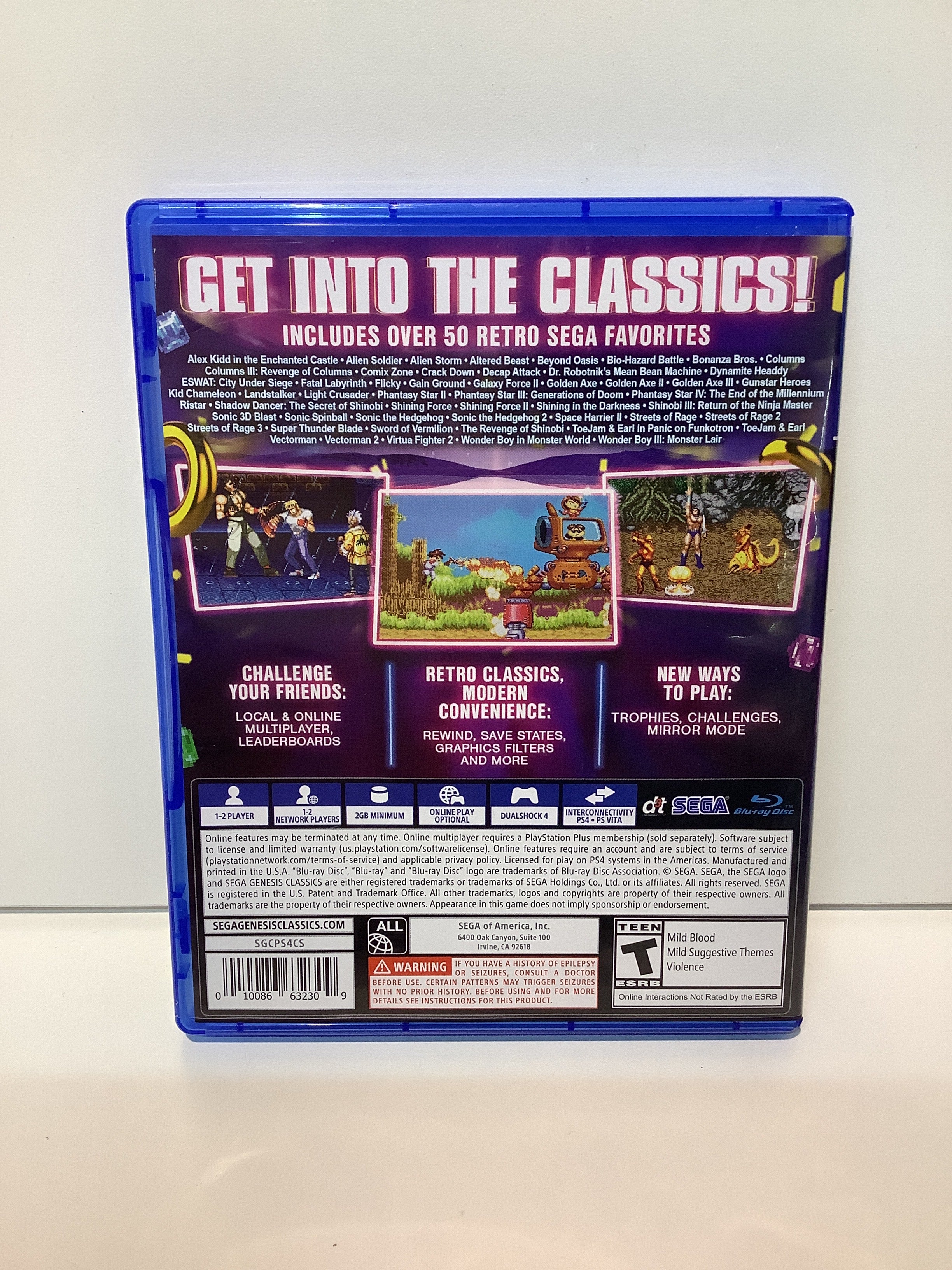 Sega Genesis Classics - Playstation 4 - Image 2