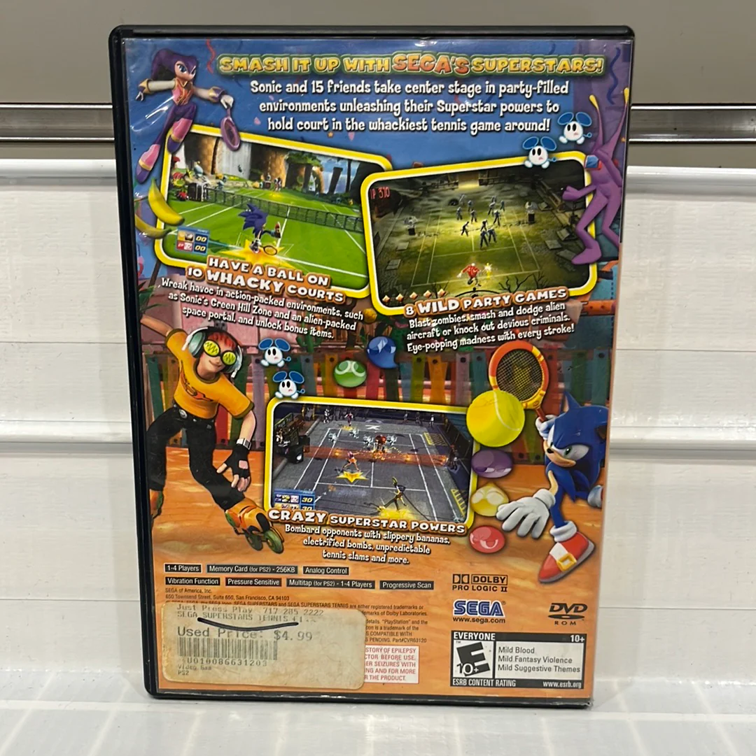Sega Superstars Tennis - Playstation 2 - Image 2