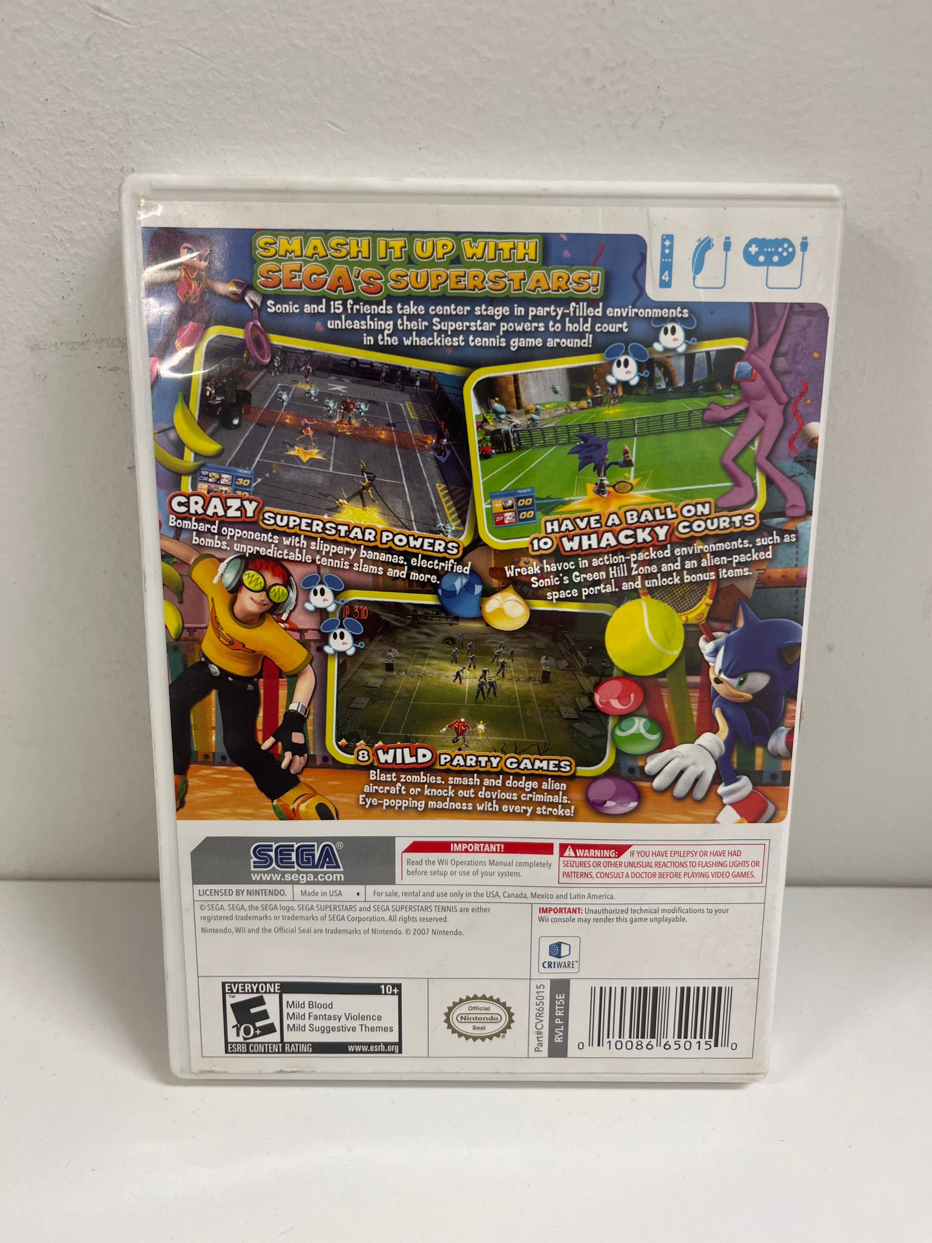 Sega Superstars Tennis - Wii - Image 2