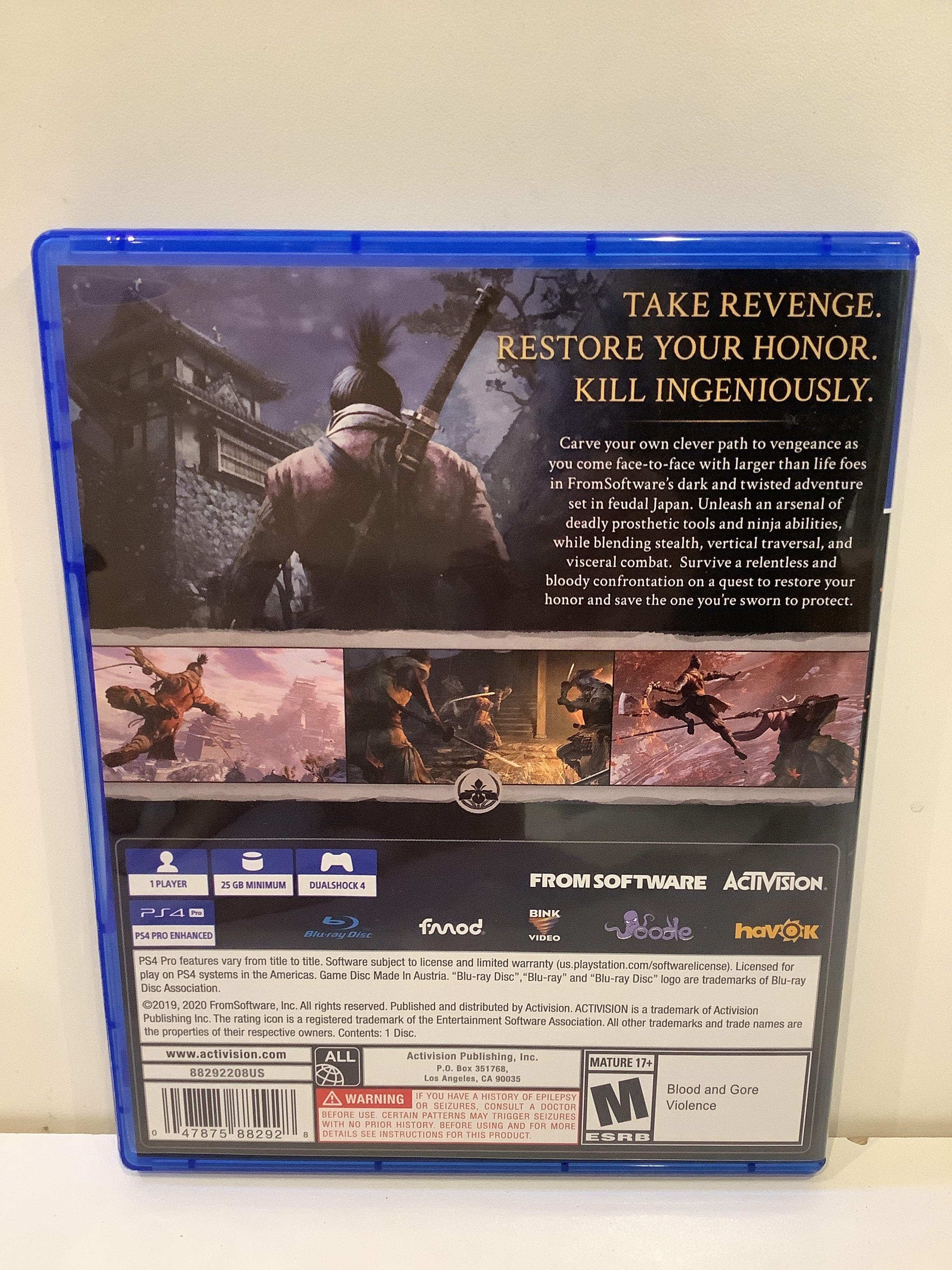 Sekiro Shadows Die Twice [Game Of The Year] - Playstation 4 - Image 2