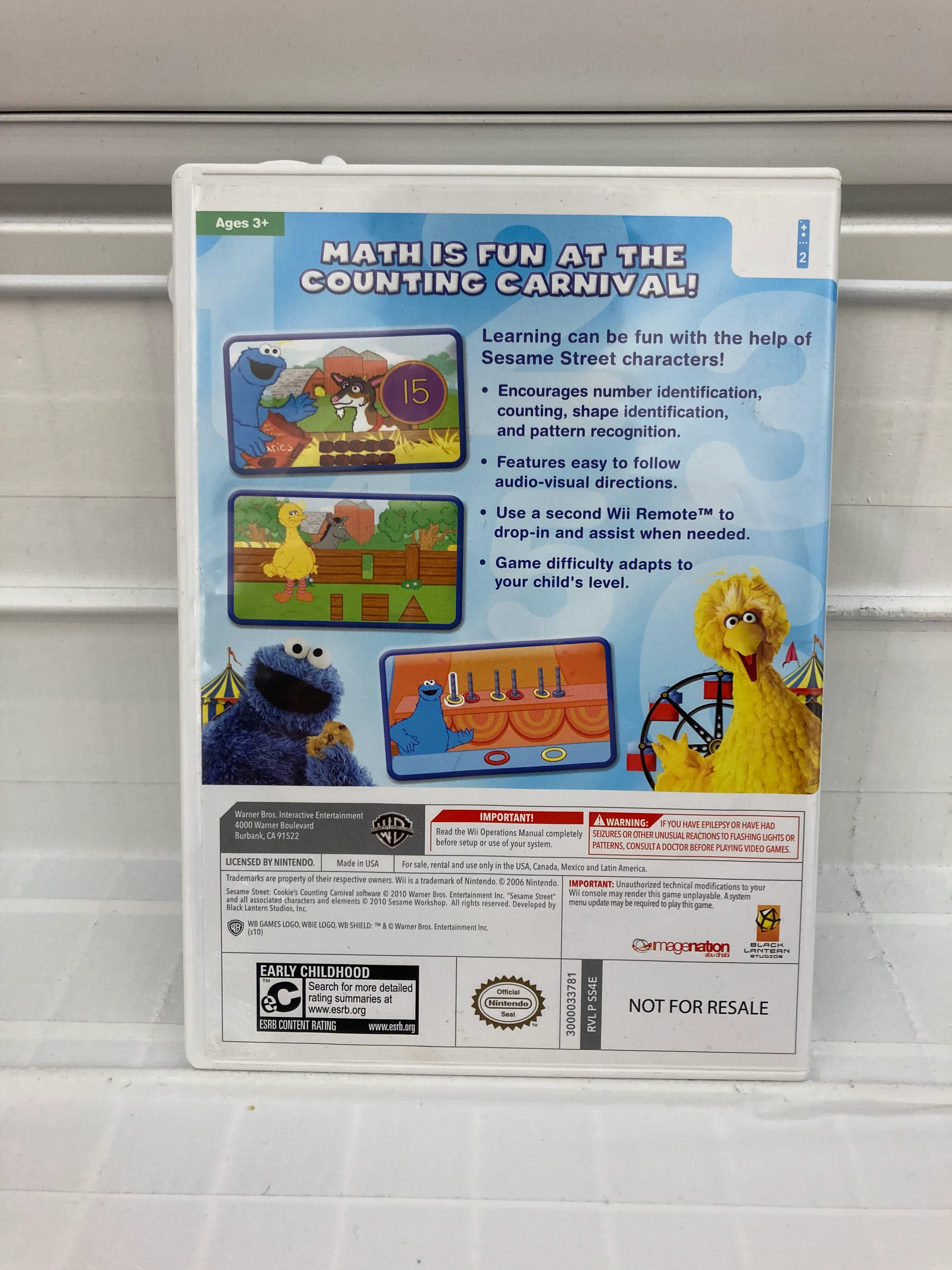 Sesame Street: Cookie's Counting Carnival - Wii - Image 2
