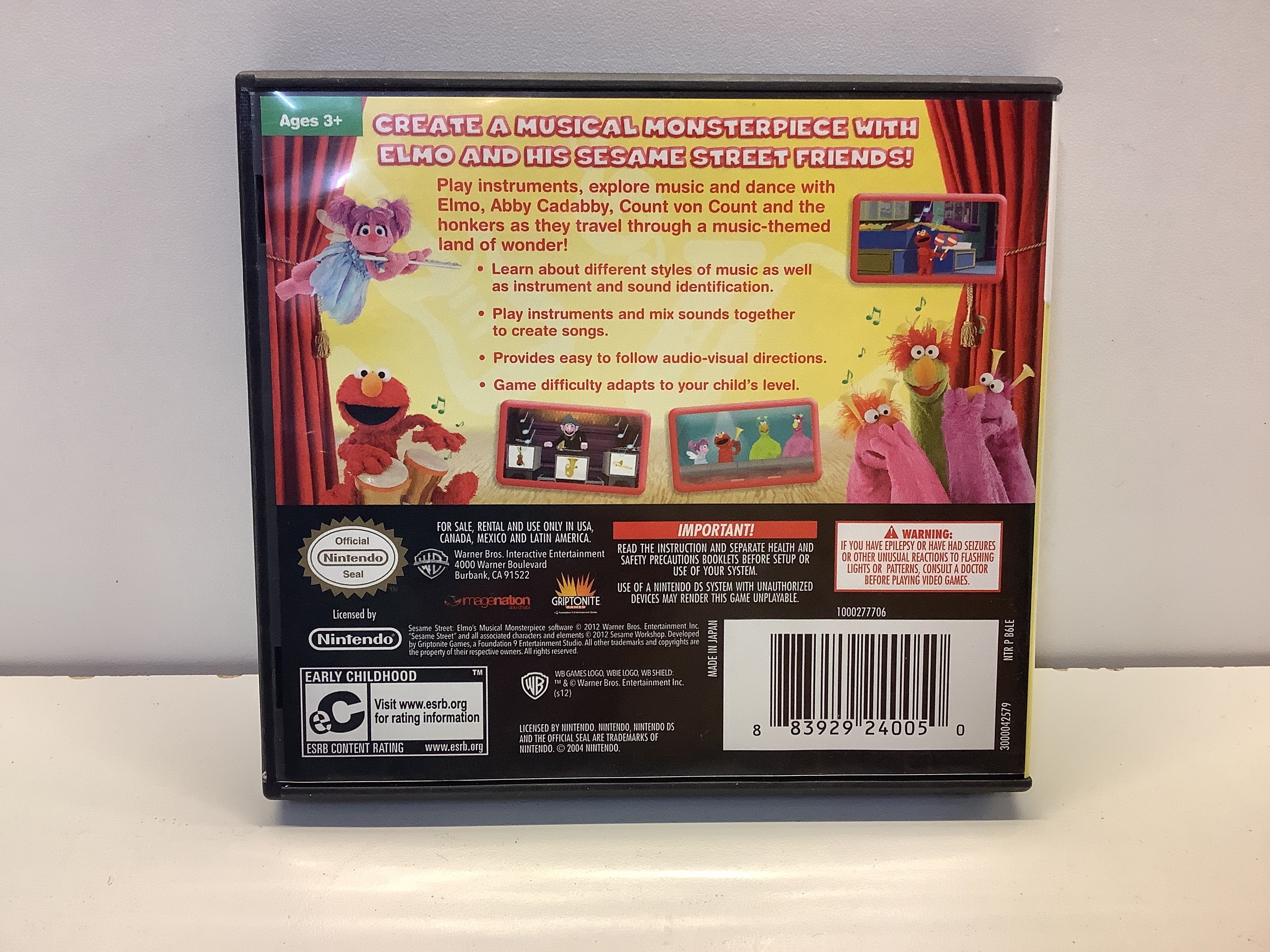 Sesame Street: Elmo's Musical Monsterpiece - Nintendo DS - Image 2