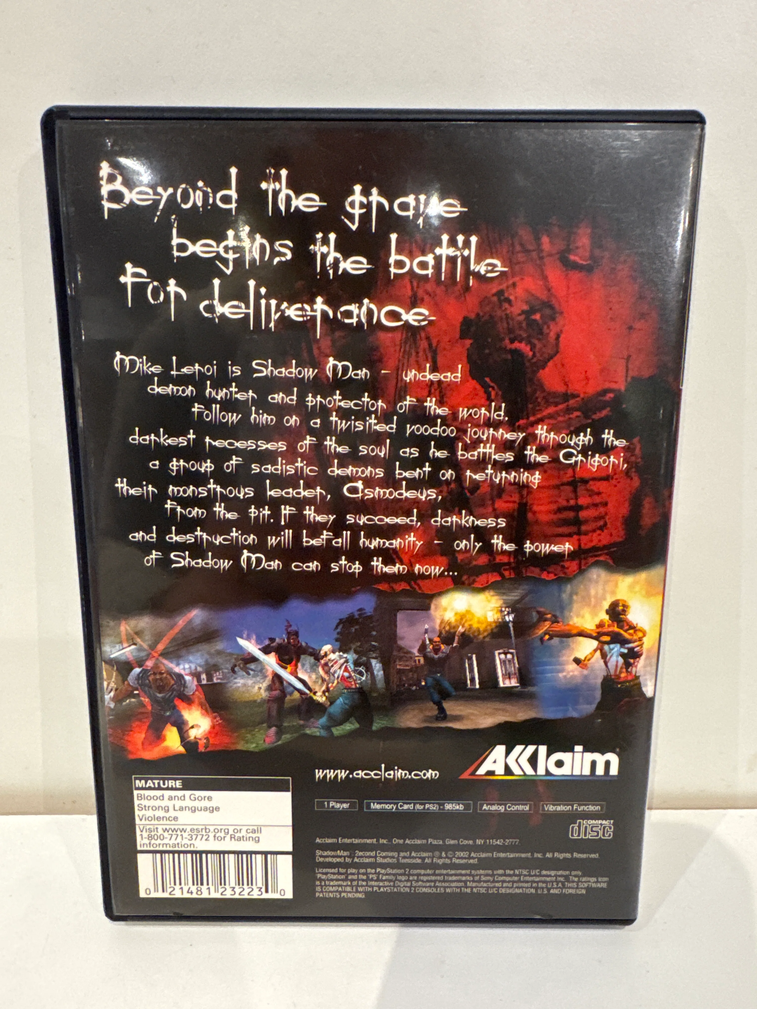 Shadow Man Second Coming - Playstation 2 - Image 2