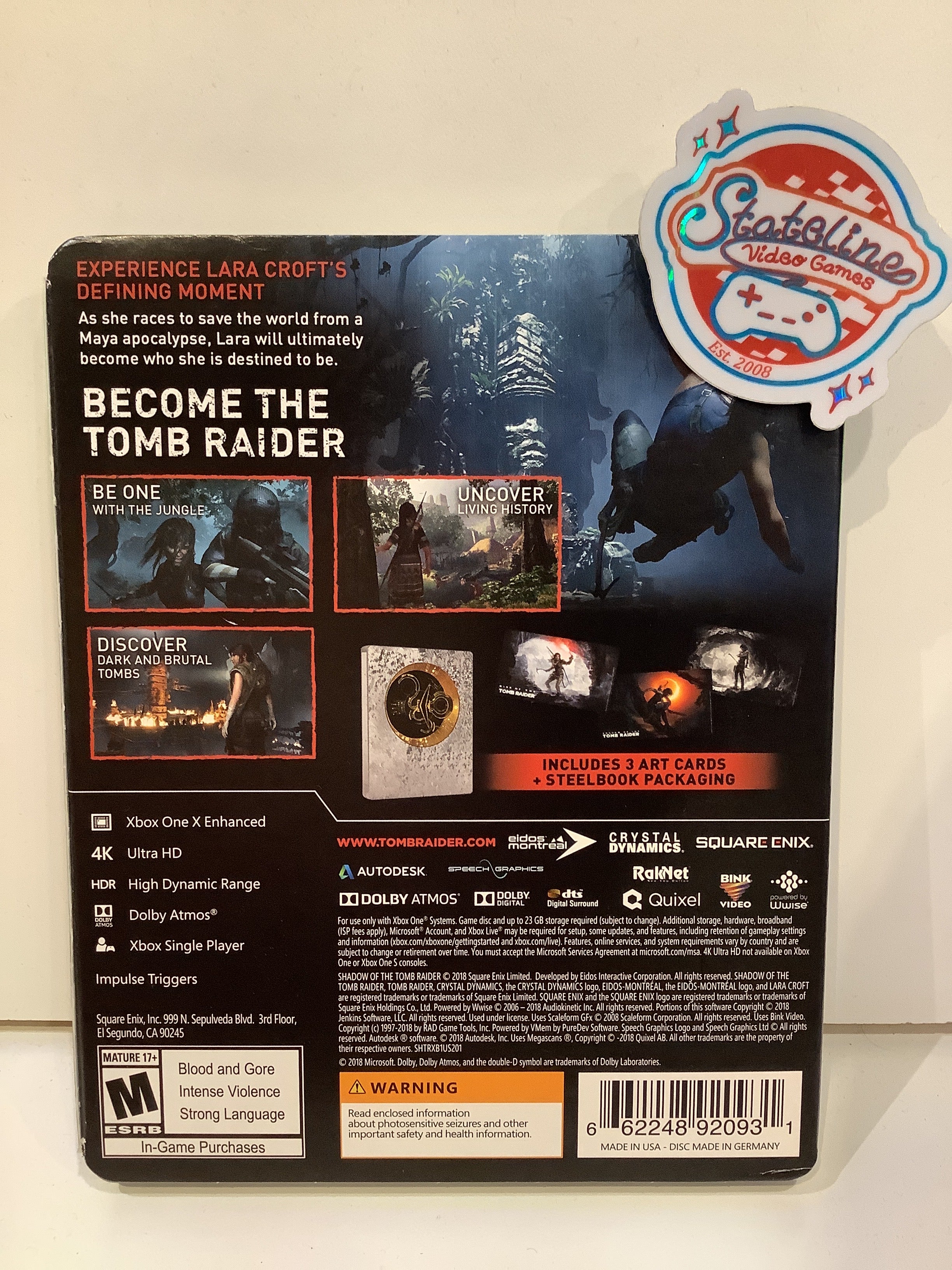 Shadow of the Tomb Raider [Limited Steelbook Edition] - Xbox One - Image 2