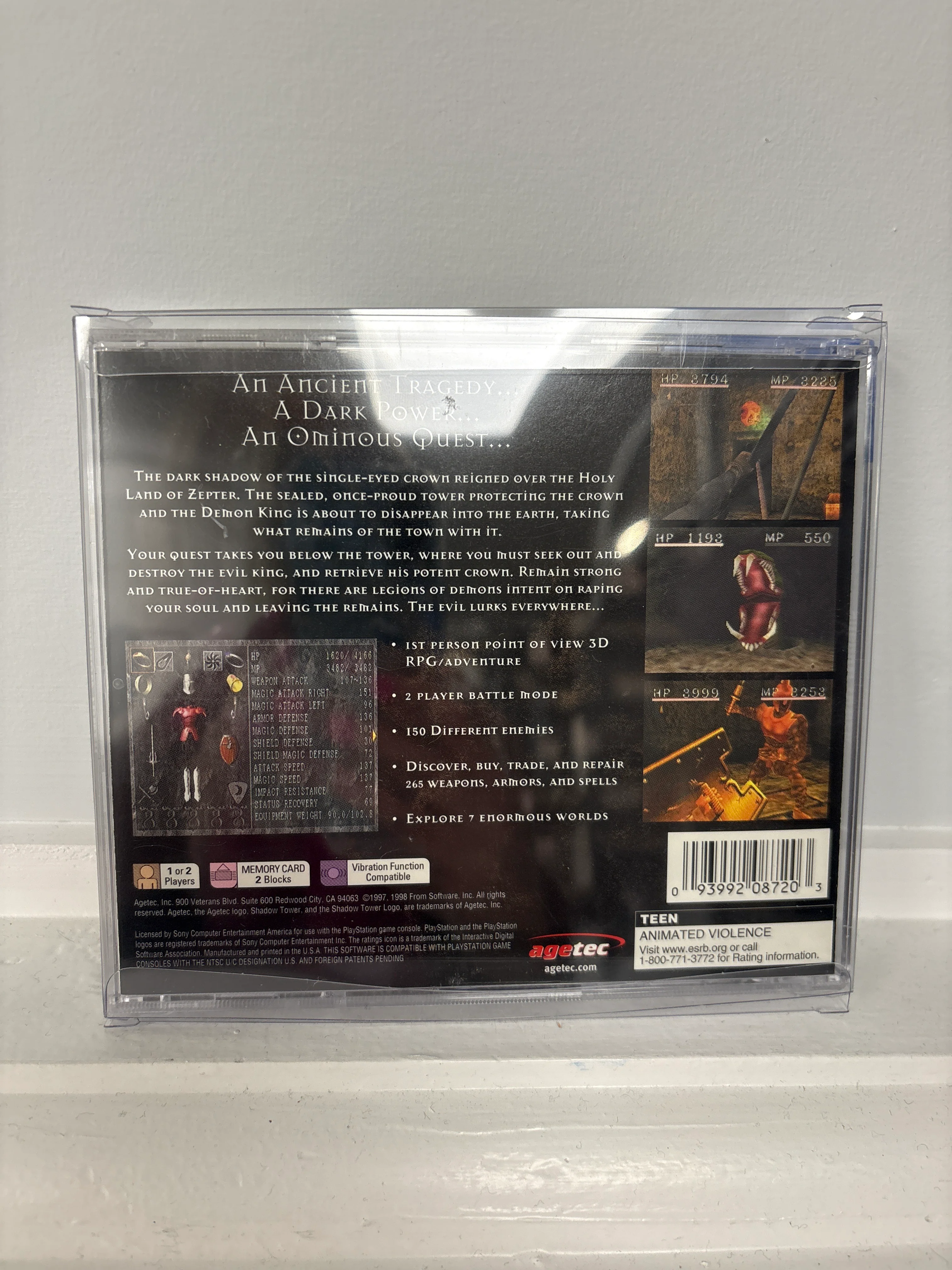 Shadow Tower - Playstation - Image 2